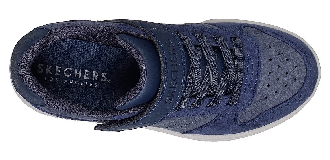 Skechers Sneaker »QUICK STREET«, Retro Sneaker mit Klettverschluss, Größenschablone zum Download