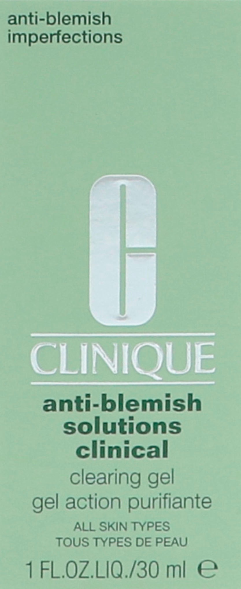 CLINIQUE Gesichtsreinigungsgel »Anti-Blemish Solutions Clearing Gel«, Lässt Unreinheiten verschwinden, stimuliert die Regeneration der Haut.