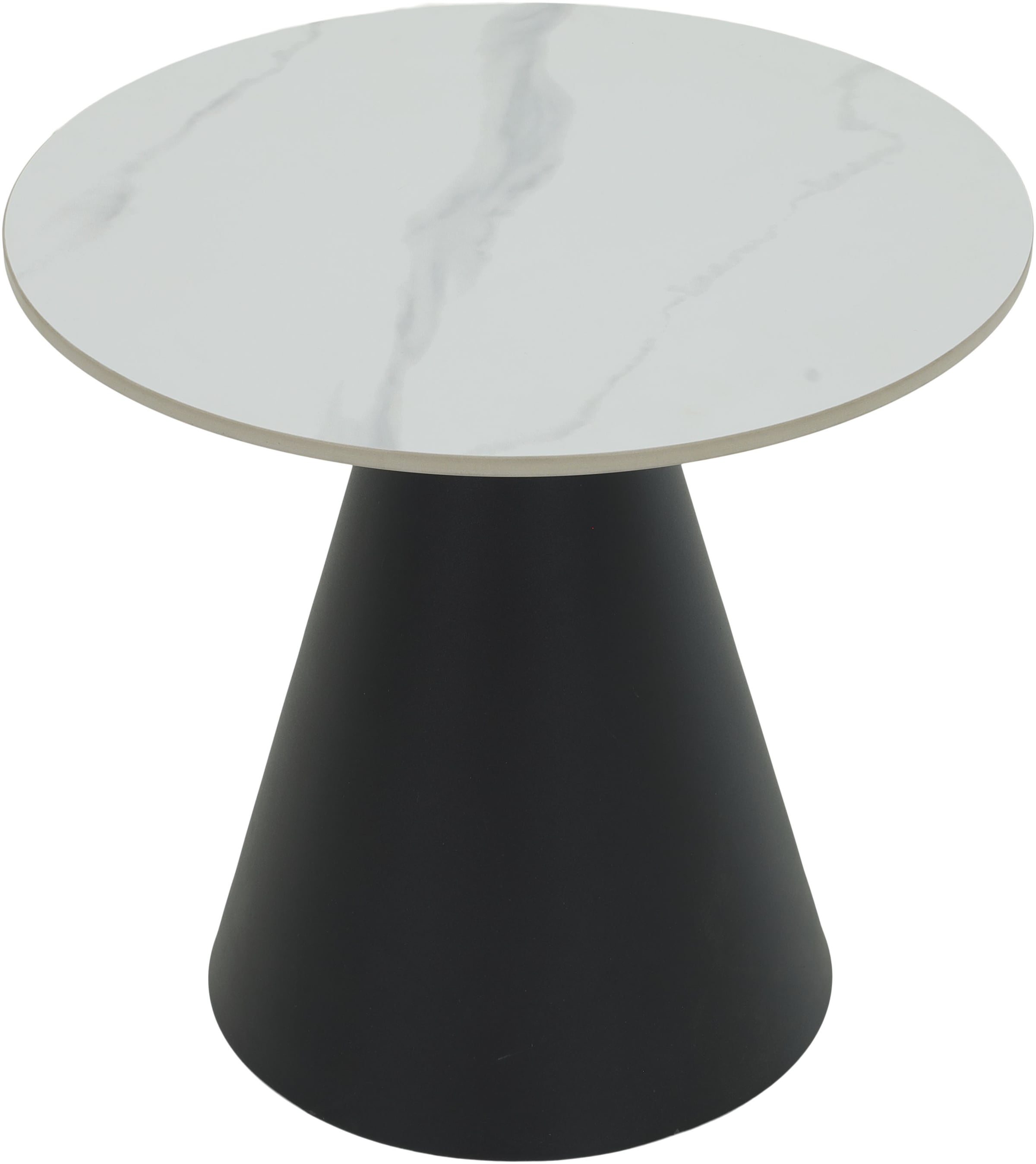 HELA Couchtisch »DUSTIN«, (Set, 2 St.), 2er Set Couchtisch; rund; Sintered Stone; Gestell kegelförmig
