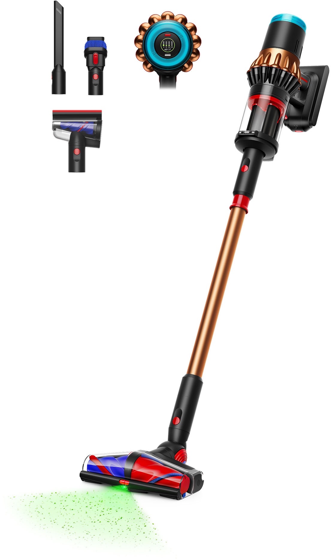 Dyson V16 Piston Animal Akkusauger Mattes Schwarz/Kupfer Akku  Akkusauger - Image 11