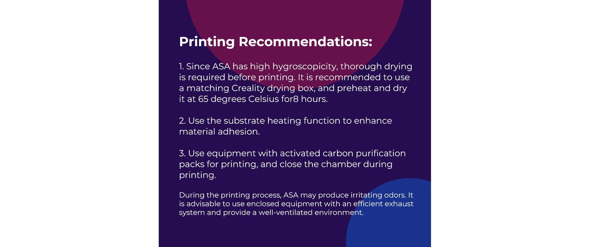 Creality Filament »HP ASA, 1,75 mm 1 kg«
