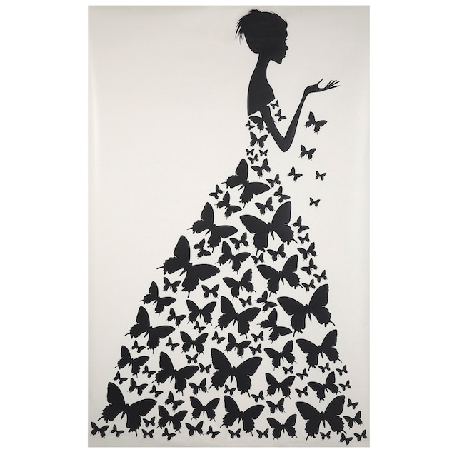Wall-Art Wandtattoo »Schmetterlingsfrau« bestellen | BAUR