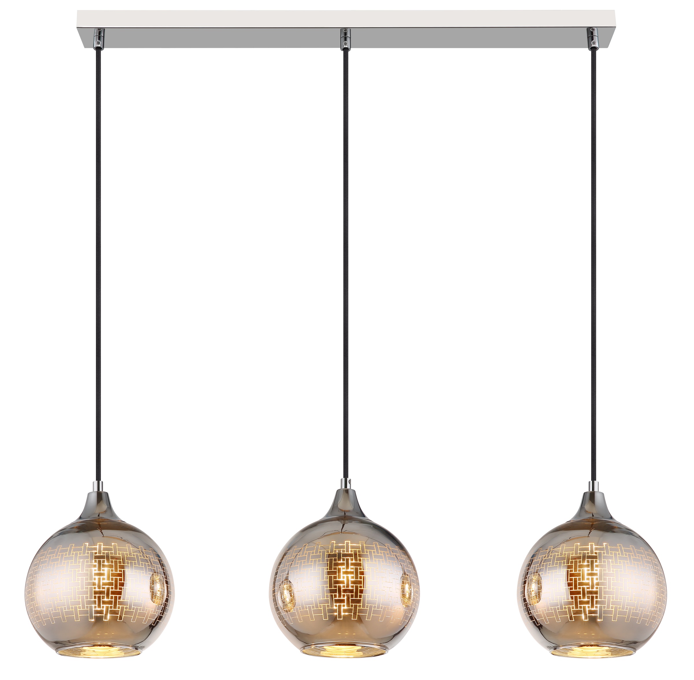 GLOBO LIGHTING Hängeleuchte »LOURDES« E27 1 Stk. Hängelampe Esszimmer-Leuchte Esstischleuchte Wohnzimmer