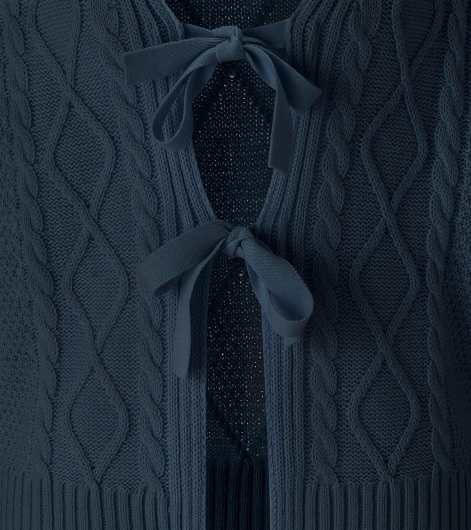 Aniston SELECTED Strickjacke, mit Zopf- und Rautenmuster - NEUE KOLLEKTION