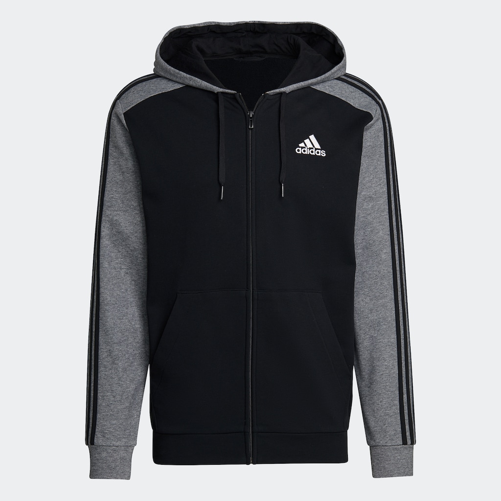 adidas Sportswear Kapuzensweatshirt »ESSENTIALS MÉLANGE FRENCH TERRY KAPUZENJACKE«