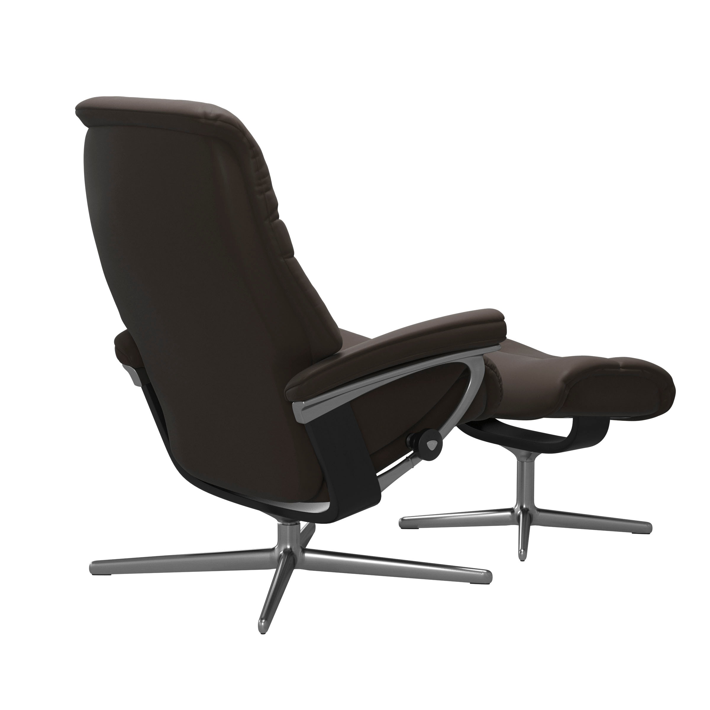Stressless® Relaxsessel »Sunrise«, mit Cross Base, Größe S, M & L, Holzakzent Schwarz