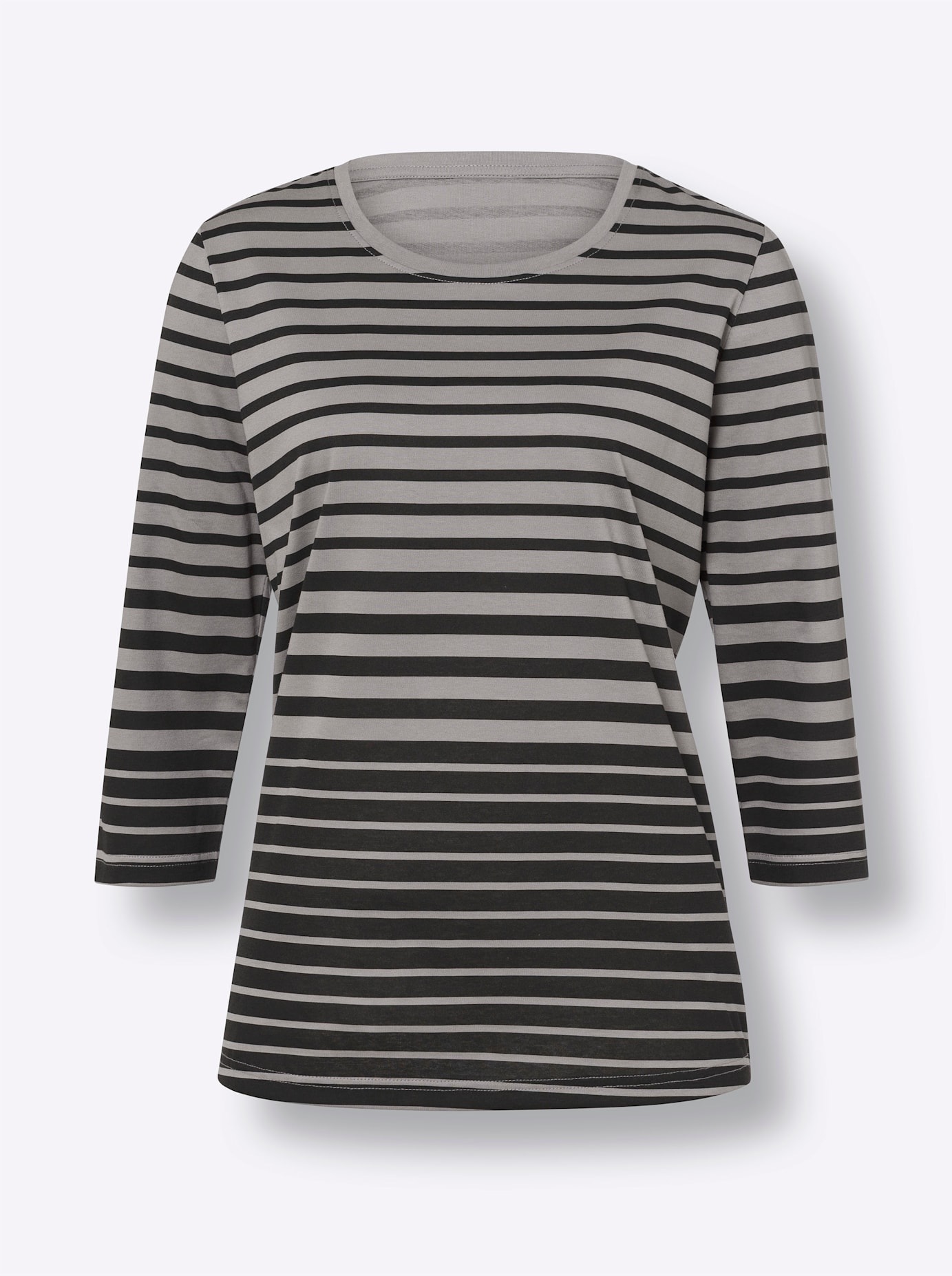 Thumbnail - Classic Basics 3/4-Arm-Shirt "Ringelshirt" 1 Stk.