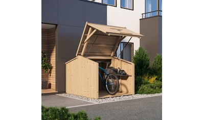 Nordic Holz Fahrradbox »Bikebox«, für 3 Fahrräder, BxTxH: 153x204x146 cm kaufen