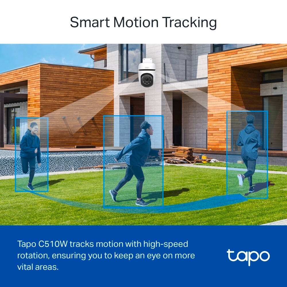 TP-Link Überwachungskamera »Tapo C510W Outdoor Pan/Tilt Security IP«, Außenbereich