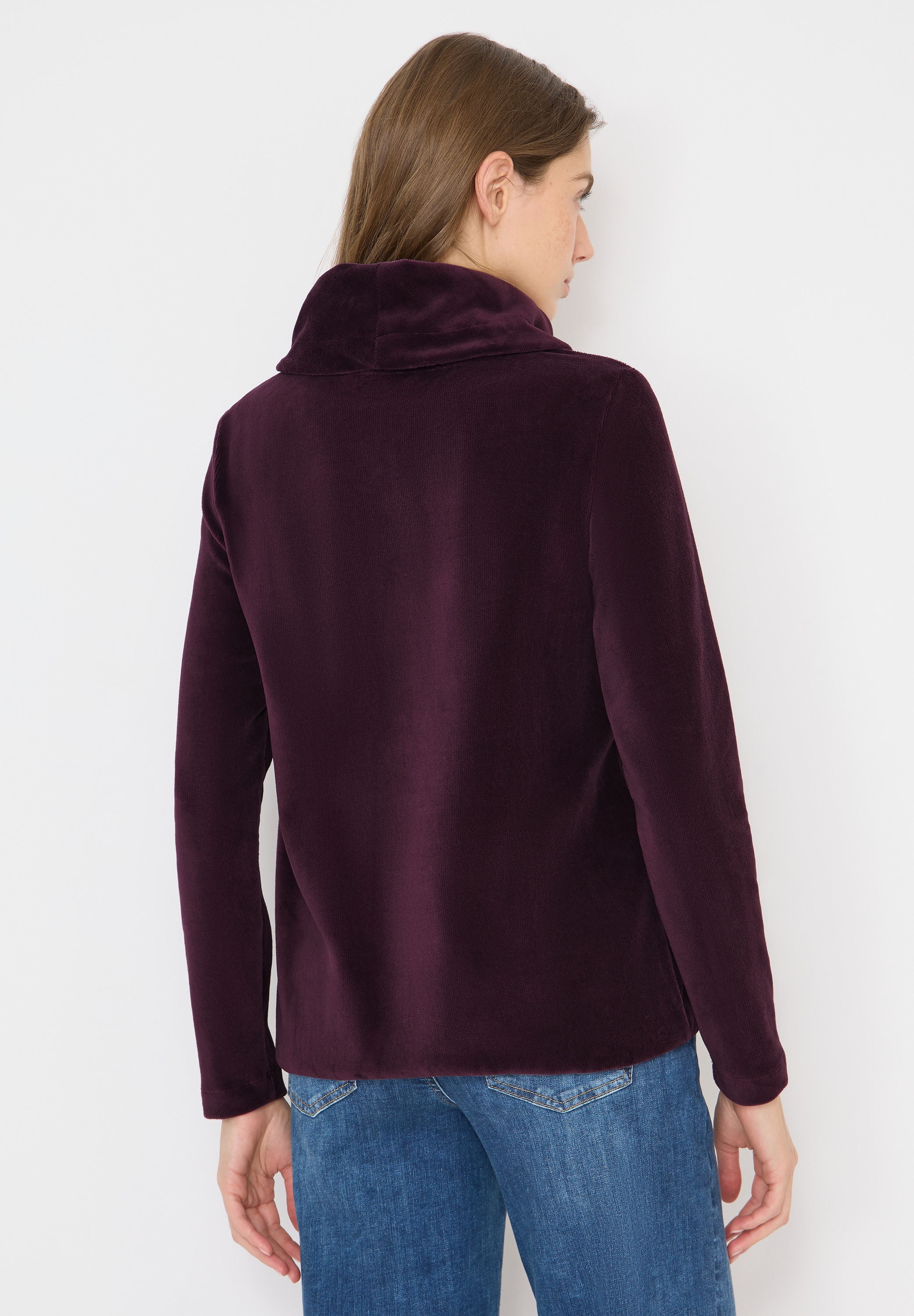 Cecil Langarmshirt mit großem Kragen