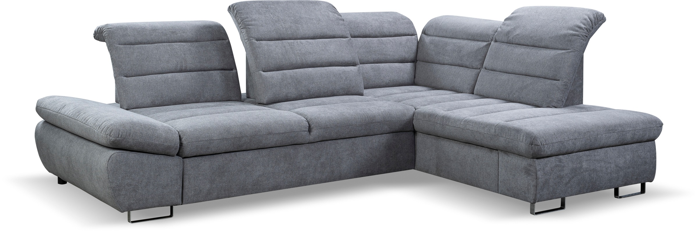 WERK2 Ecksofa "Roma L-Form", Sofa mit Schlaffunktion, Sitztiefenverstellung günstig online kaufen