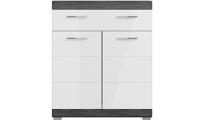 Unterschrank »Siena«, Badmöbel Badschrank, 2 Türen, 1 Schubkasten, Breite 37 cm