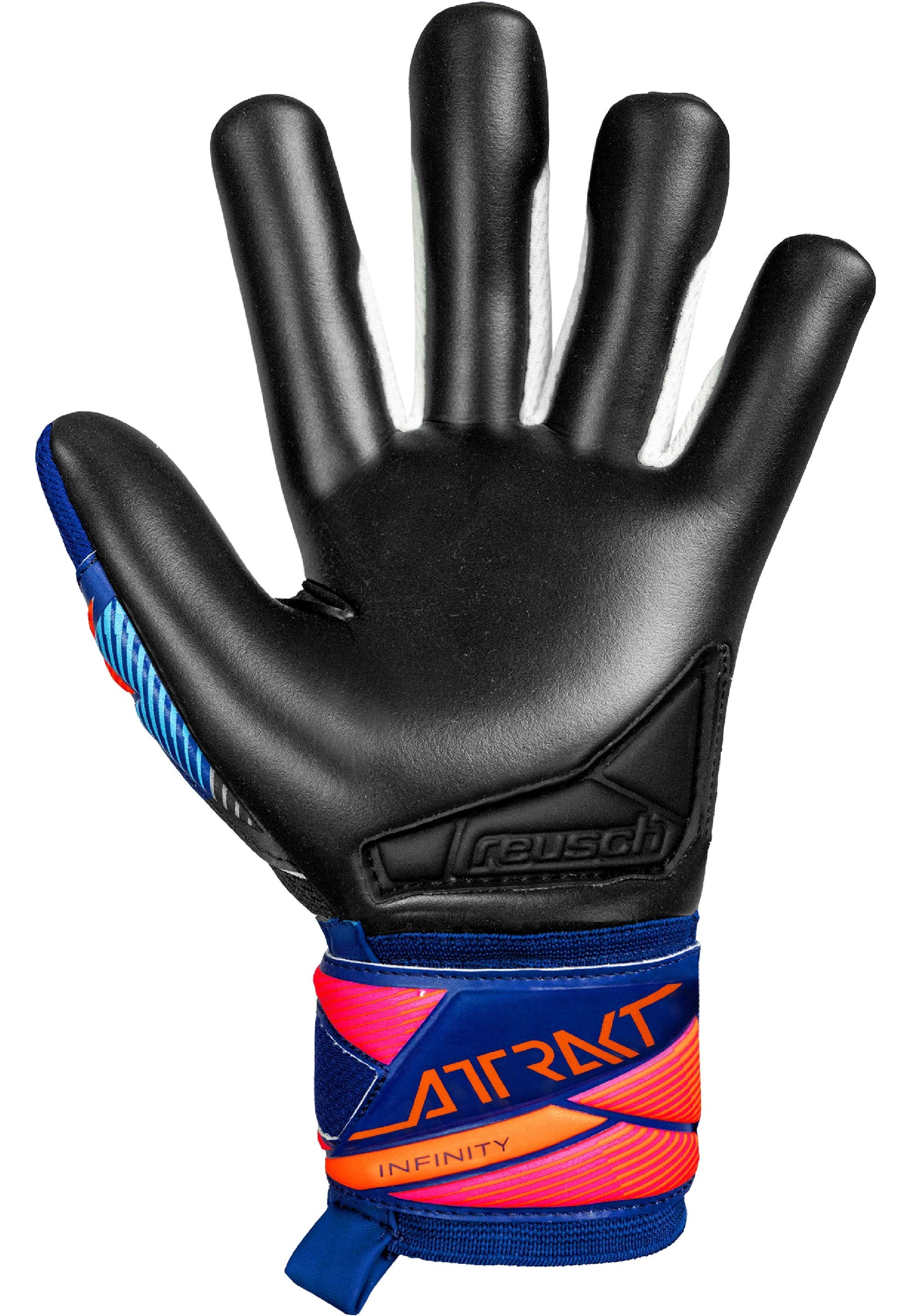 Reusch Torwarthandschuhe »Attrakt Infinity Evolution NC« mit atmungsaktiven Mesh-Einsätzen