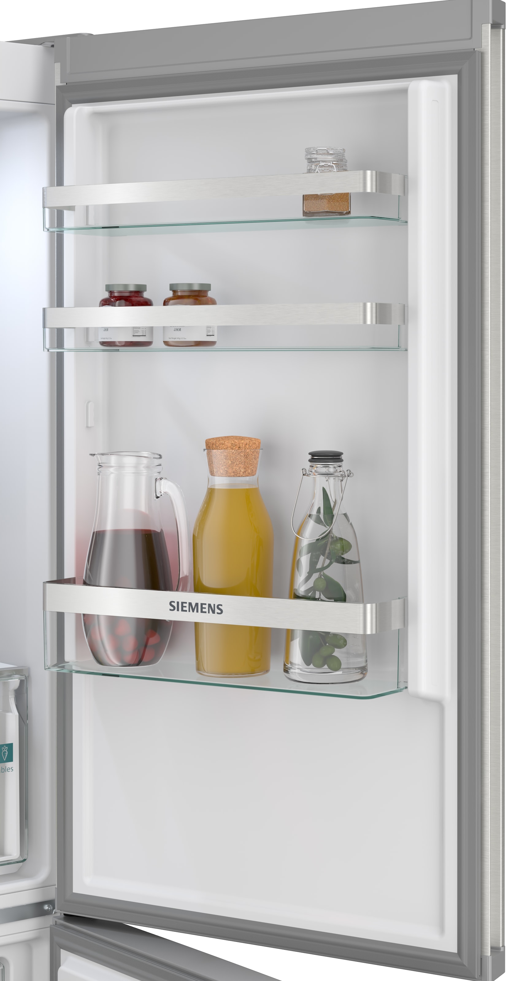 SIEMENS Kühl-/Gefrierkombination iQ300 »KG36NVIAG« 186 cm hoch 60 cm breit