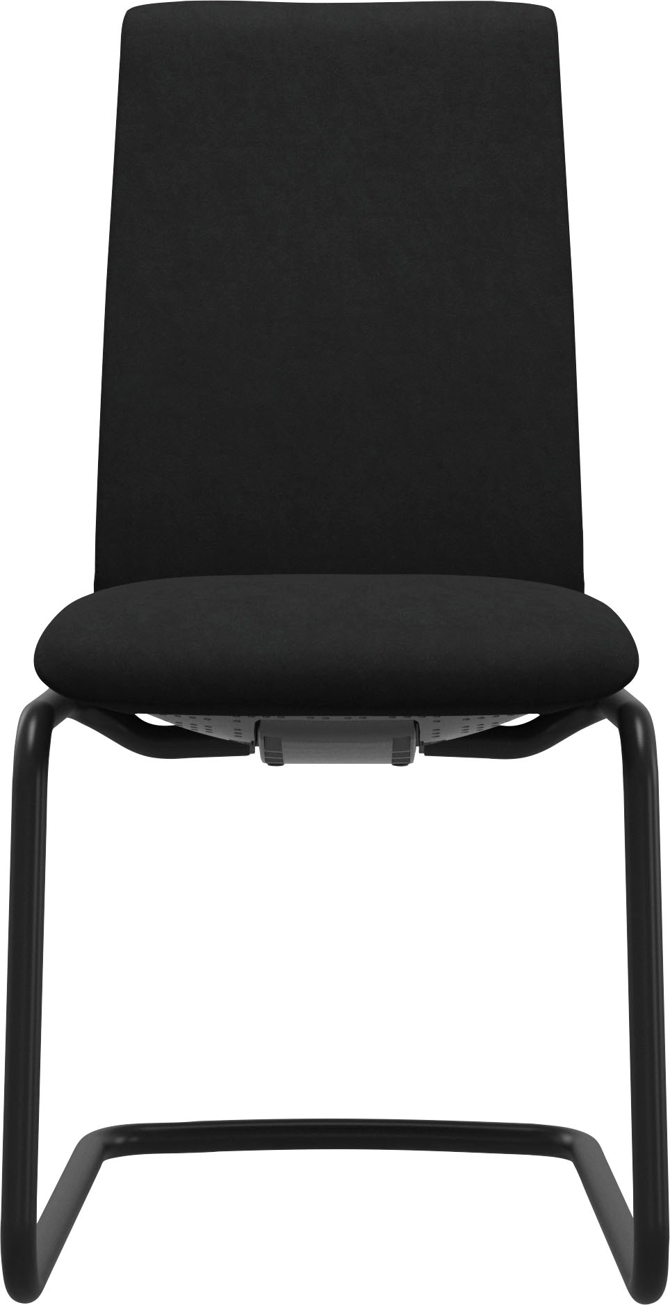 Stressless Polsterstuhl "Laurel", Microfaser DINAMICA, Low Back, Größe M, mit Beinen aus Stahl in Schwarz matt