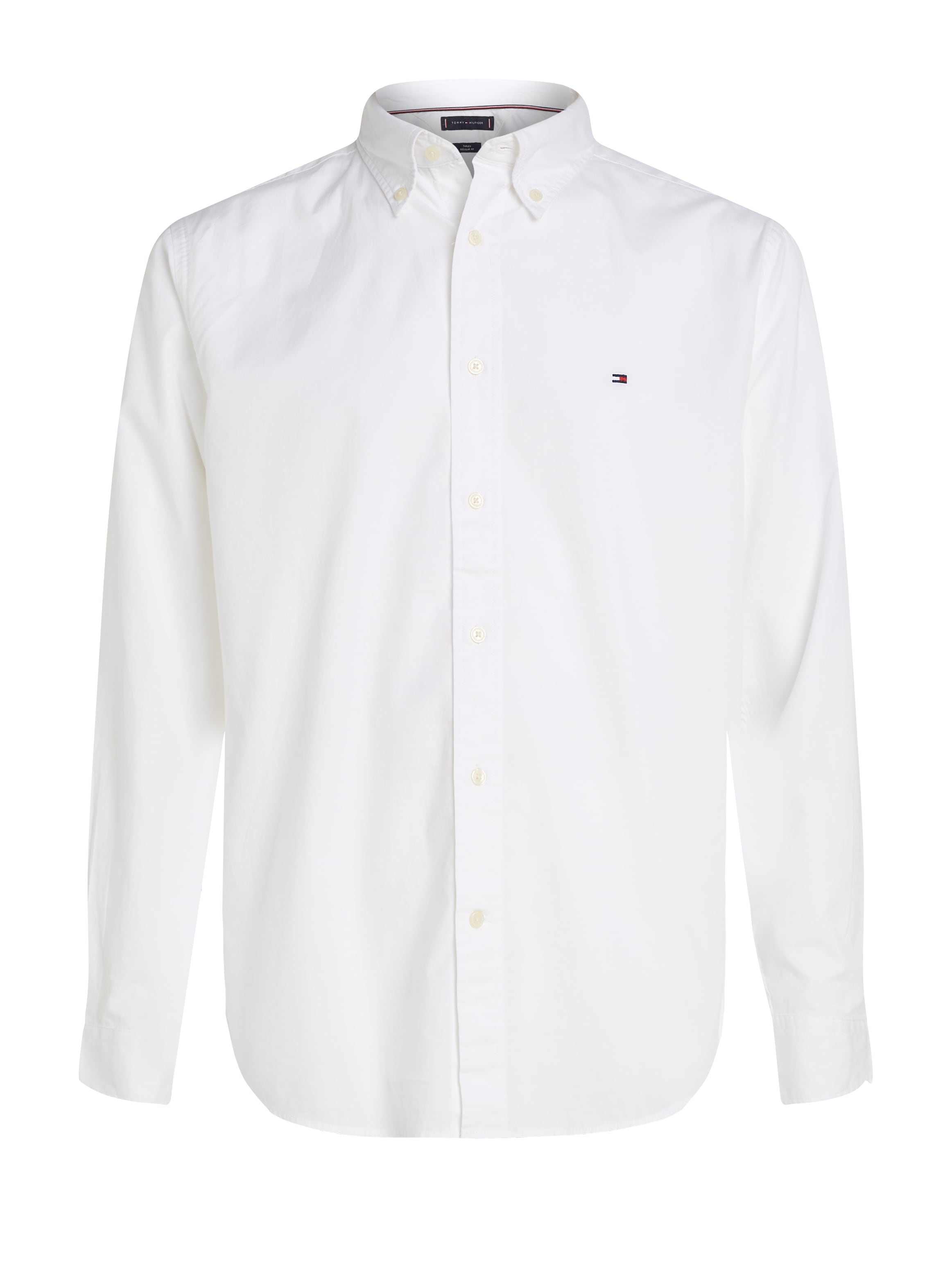 Tommy Hilfiger Langarmhemd »CORE FLEX POPLIN SOLID RF SHIRT«