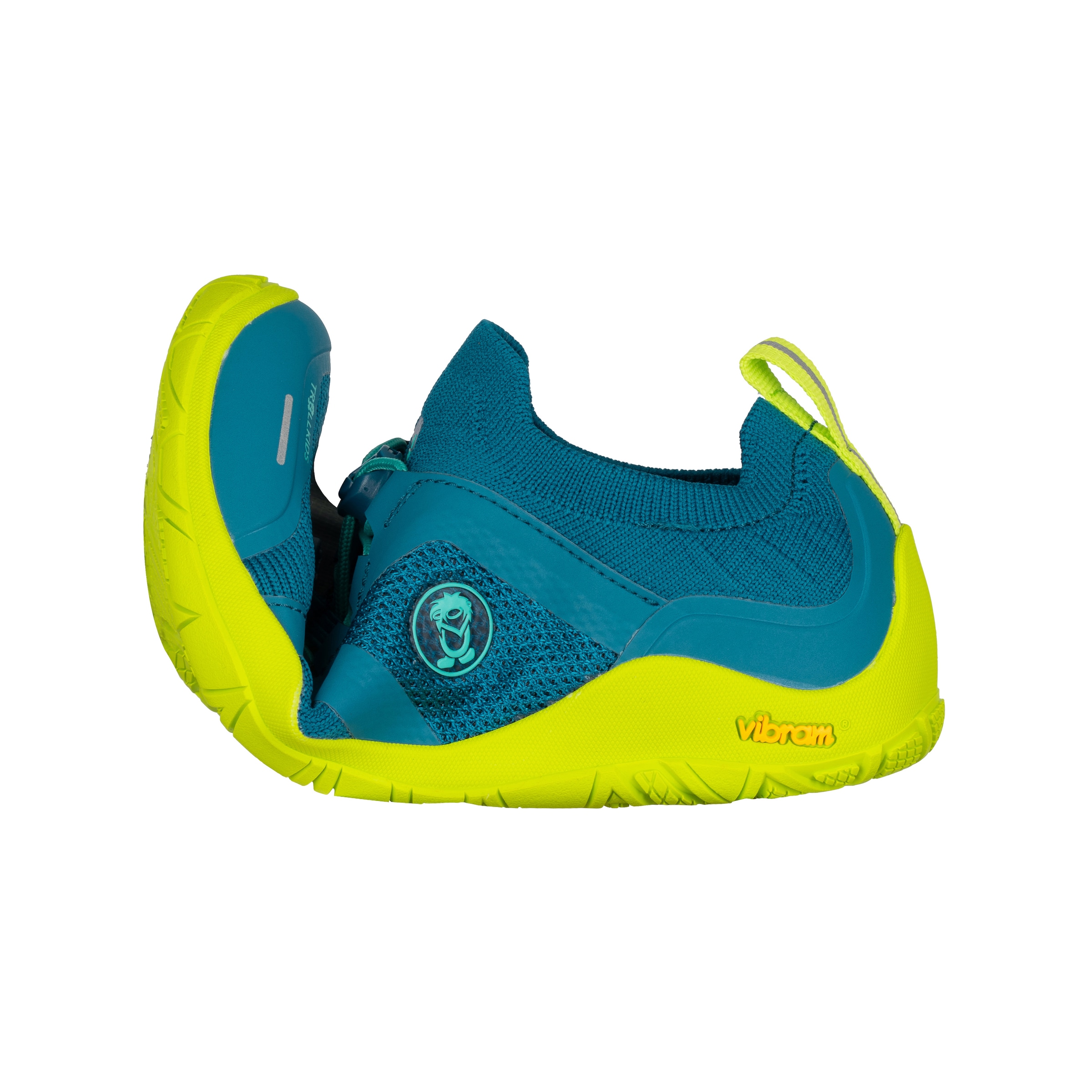 TROLLKIDS Barfußschuh »KIDS NORDLAND BAREFOOT HIKER«  Mit Vibram Sohle, Schnürsenkel mit Schnellverschluß