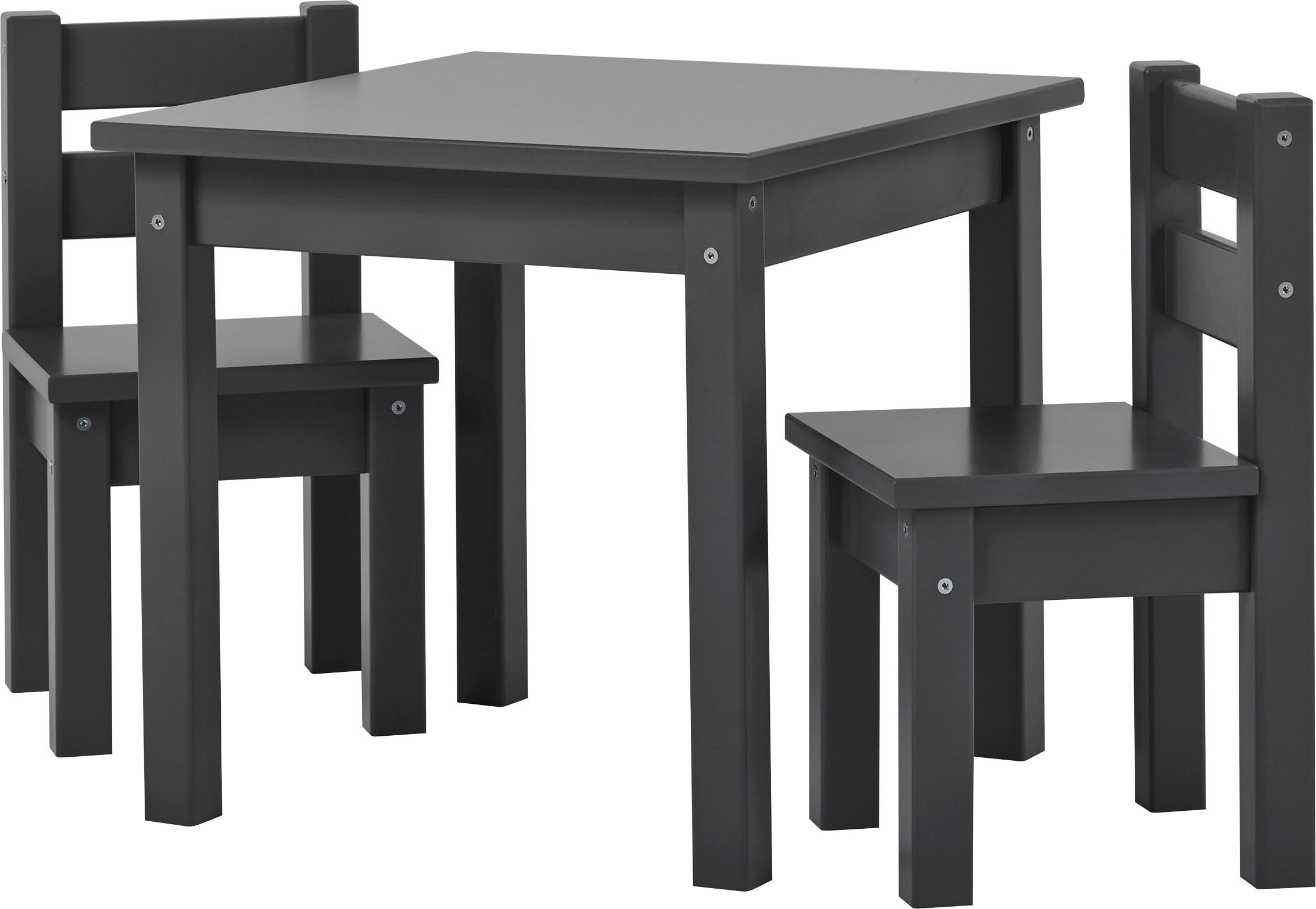 Hoppekids Kindersitzgruppe "MADS Kindersitzgruppe" Set, 1 Tisch, 2 Stühle, günstig online kaufen