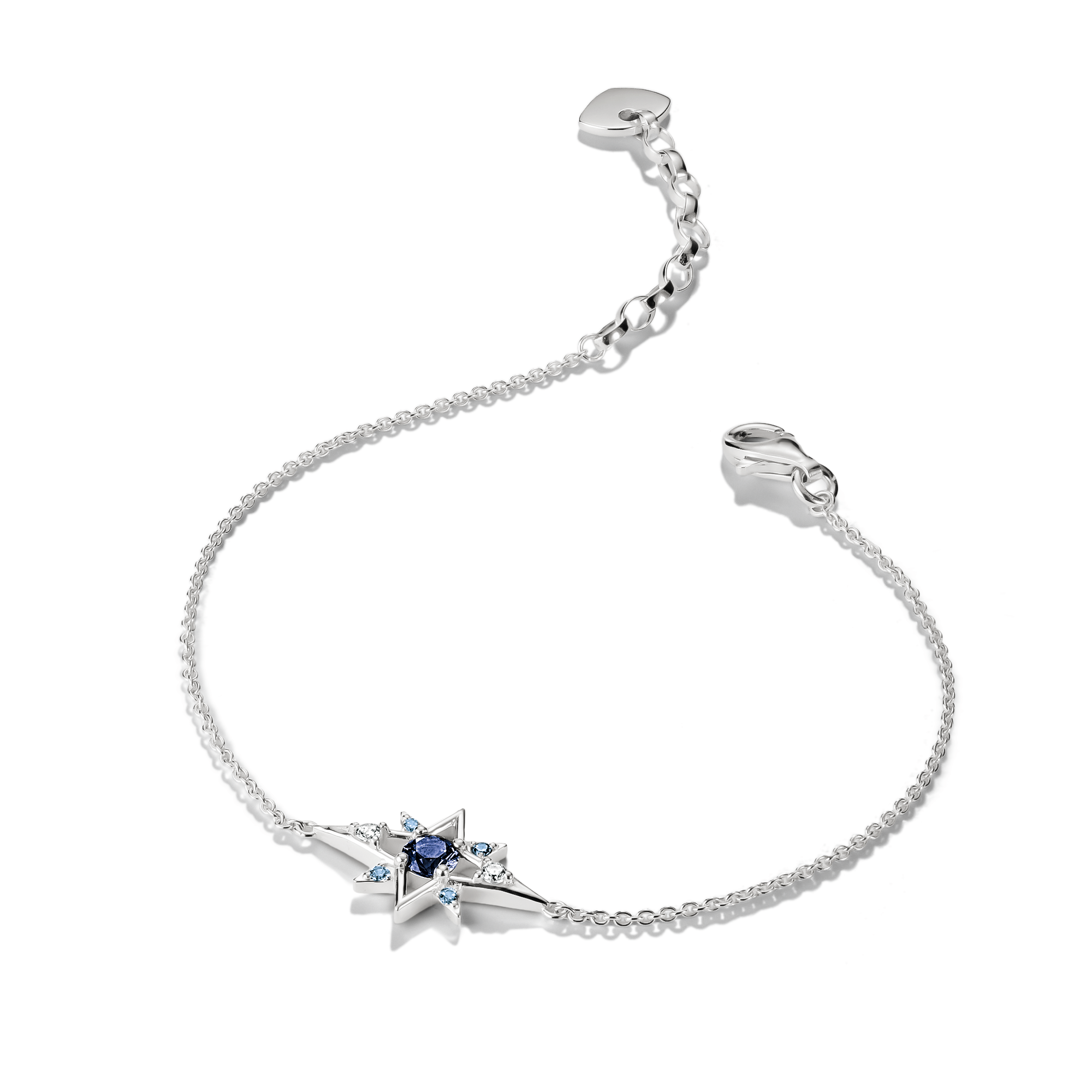 THOMAS SABO Armband »Midnight Sky Armband« mit Zirkonia (synth.), Glas-Keramik Stein