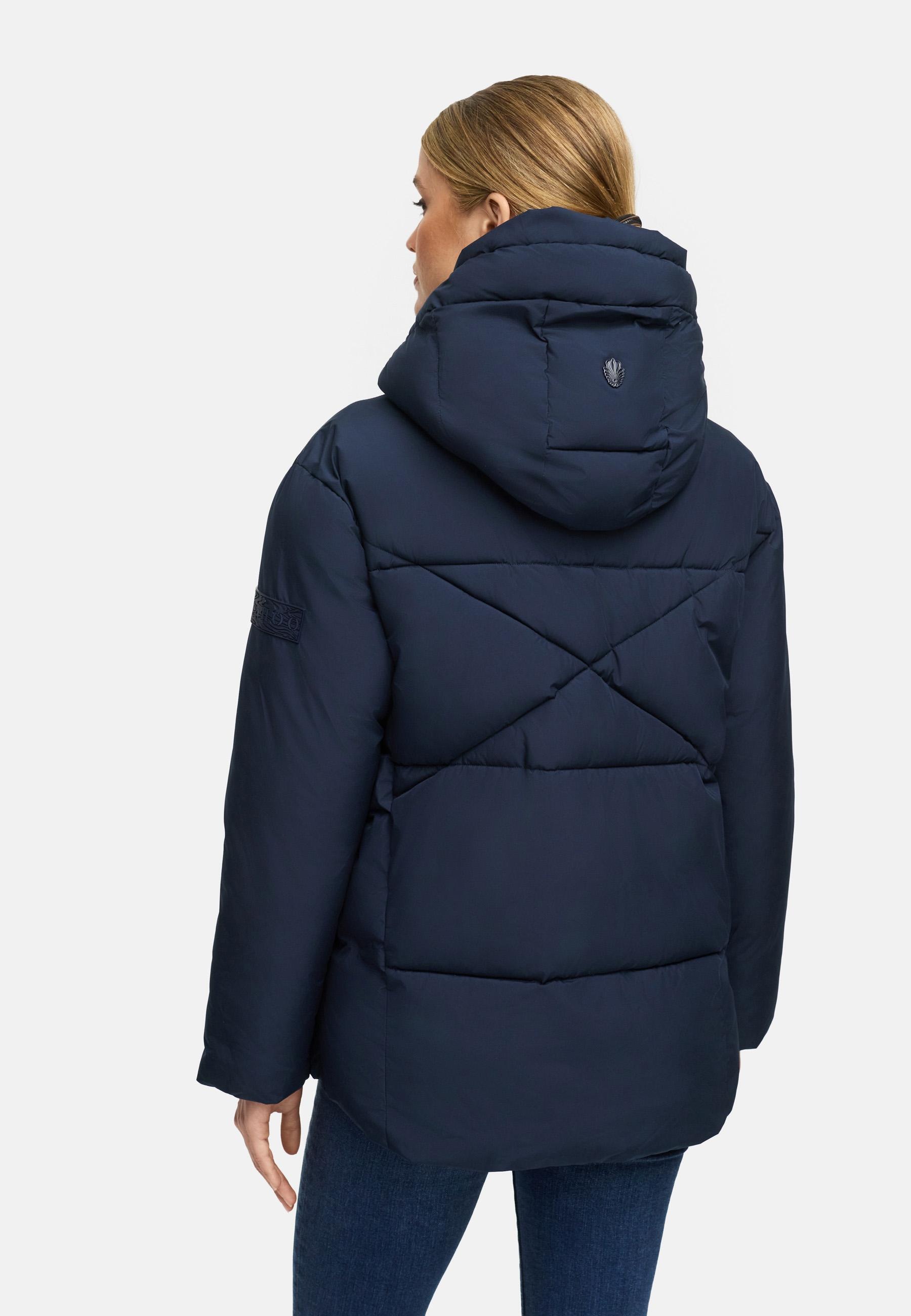 Navahoo Steppjacke »Pastellzauber 14«, mit Kapuze, Winterjacke mit Kapuze