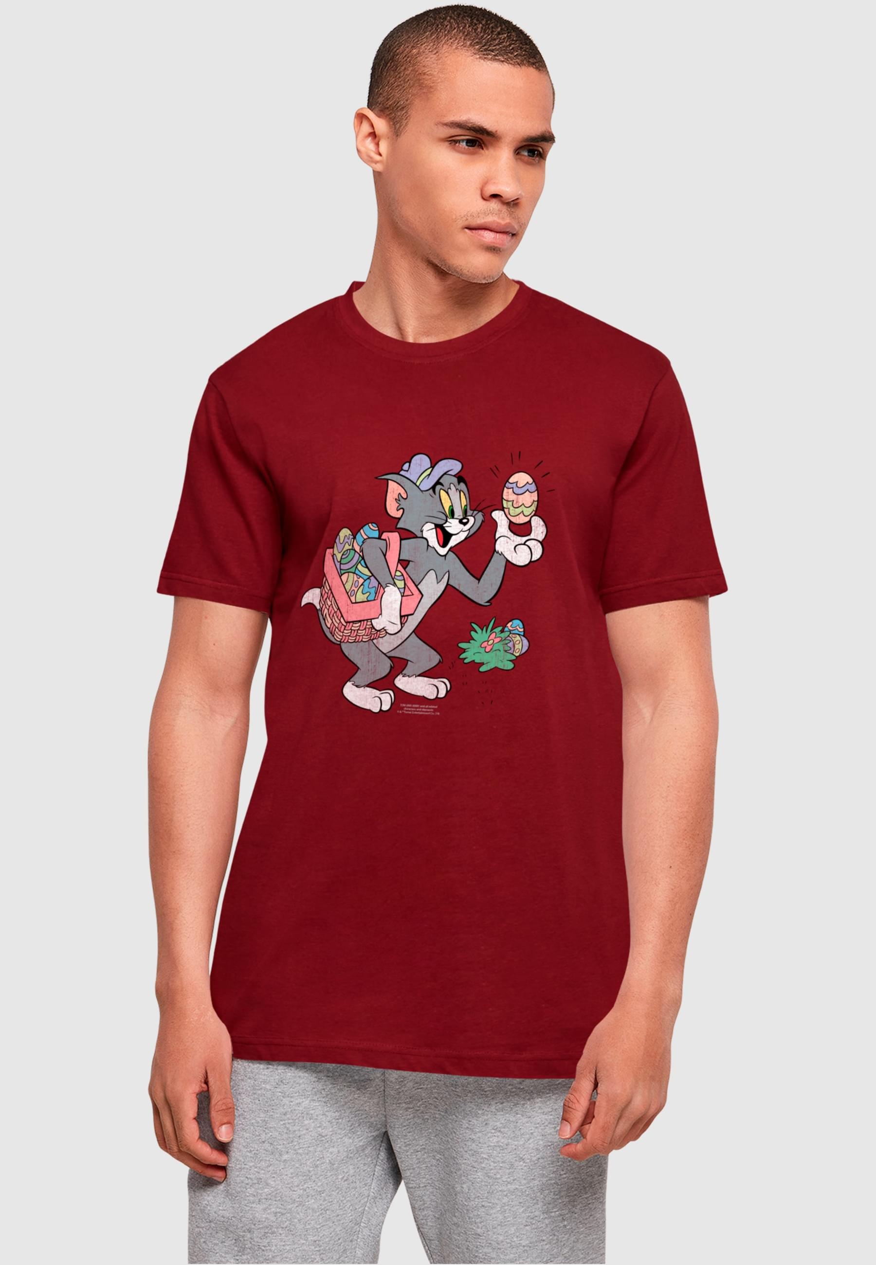 ABSOLUTE CULT T-Shirt »ABSOLUTE CULT Herren Tom and Jerry - Tom Egg Hunt T-Shirt«, (1 tlg.)