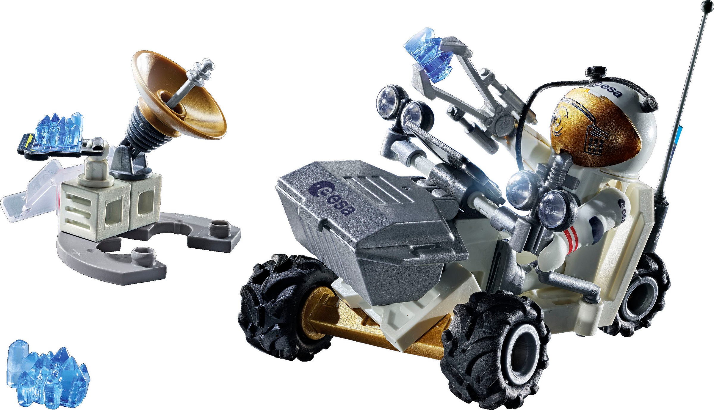 Playmobil® Konstruktions-Spielset »Weltraummission (71734), Playmobil Action Heroes«, (57 St.), Made in Europe
