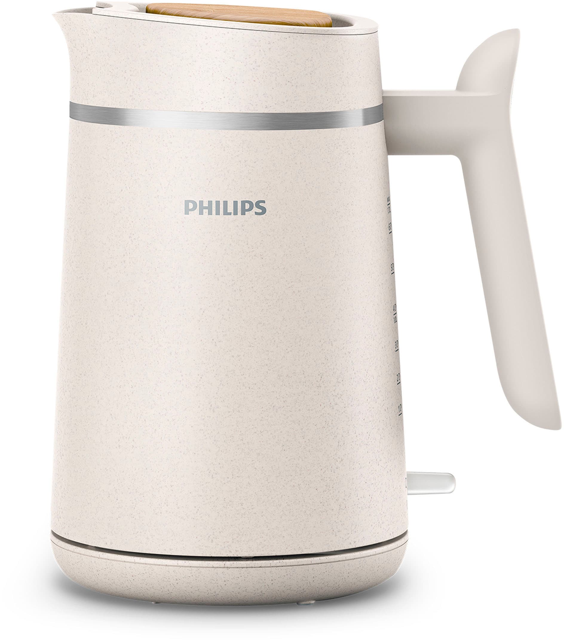 Philips Wasserkocher "HD9350/90 Eco Conscious Collection", 1,7 l, 2200 W, Trockengehschutz, aus biobasiertem Kunststoff,