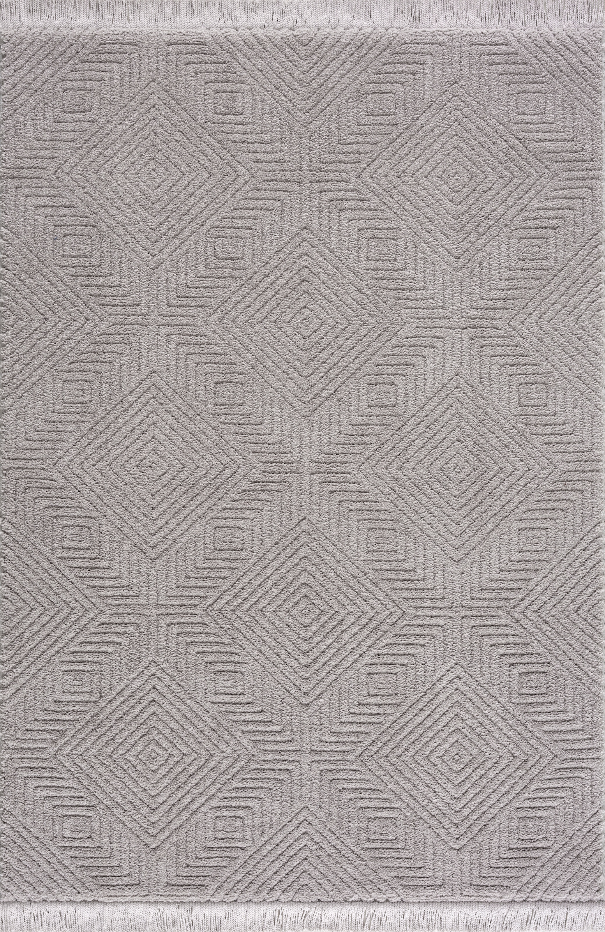 Fransen BAUR Boho, rechteckig, im | Wende- Leonique Teppich »Duchesse«, grafisches 3D-Effekt, mit Teppich Design,