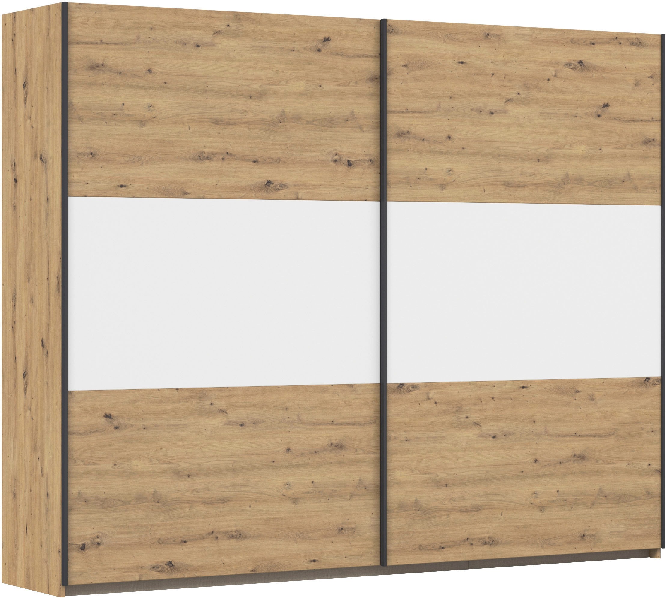 rauch 1100000002199 "Kleiderschrank Schrank Garderobe Garderobenschrank Wäscheschrank NEO" 3 verschiedene Ausstattungen BASIC/CLASSIC/PREMIUM (inkl. SOFT-CLOSE), mit großzügigem Stauraum und vielfältigen Farbkombinationen