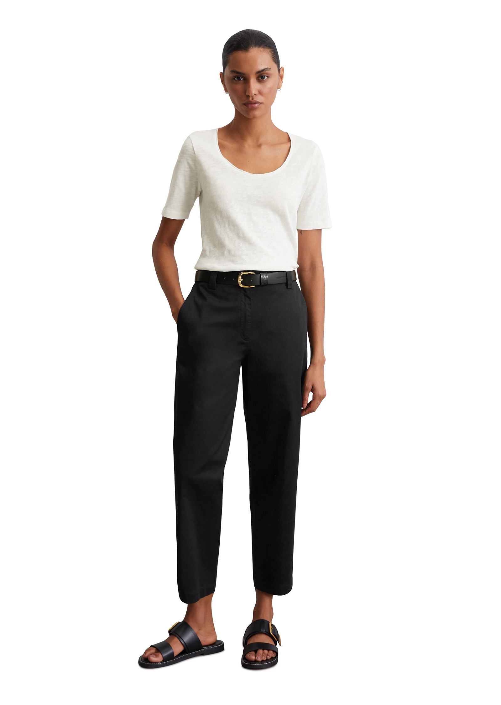 Marc O'Polo T-Shirt »aus Slub-Jersey«