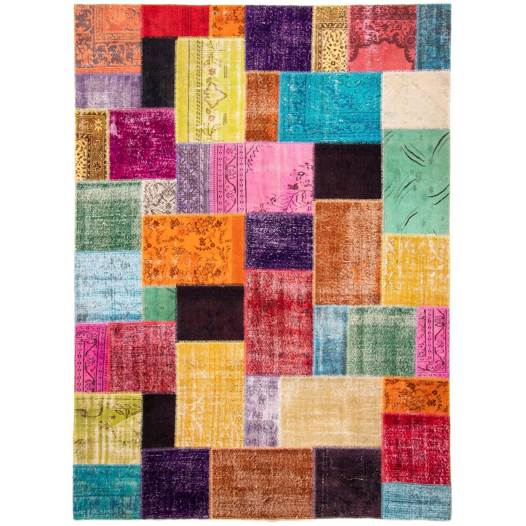 morgenland Teppich »Patchwork - 365 x 275 cm - mehrfarbig«, rechteckig