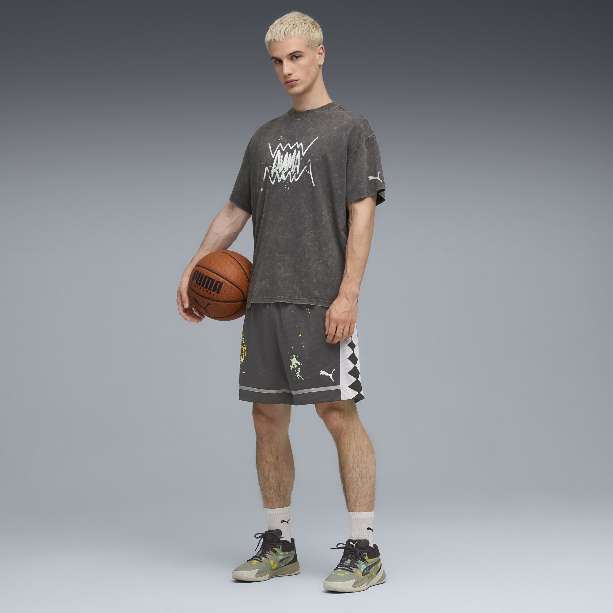PUMA Trainingsshirt »Points In The Paint T-Shirt Erwachsene«