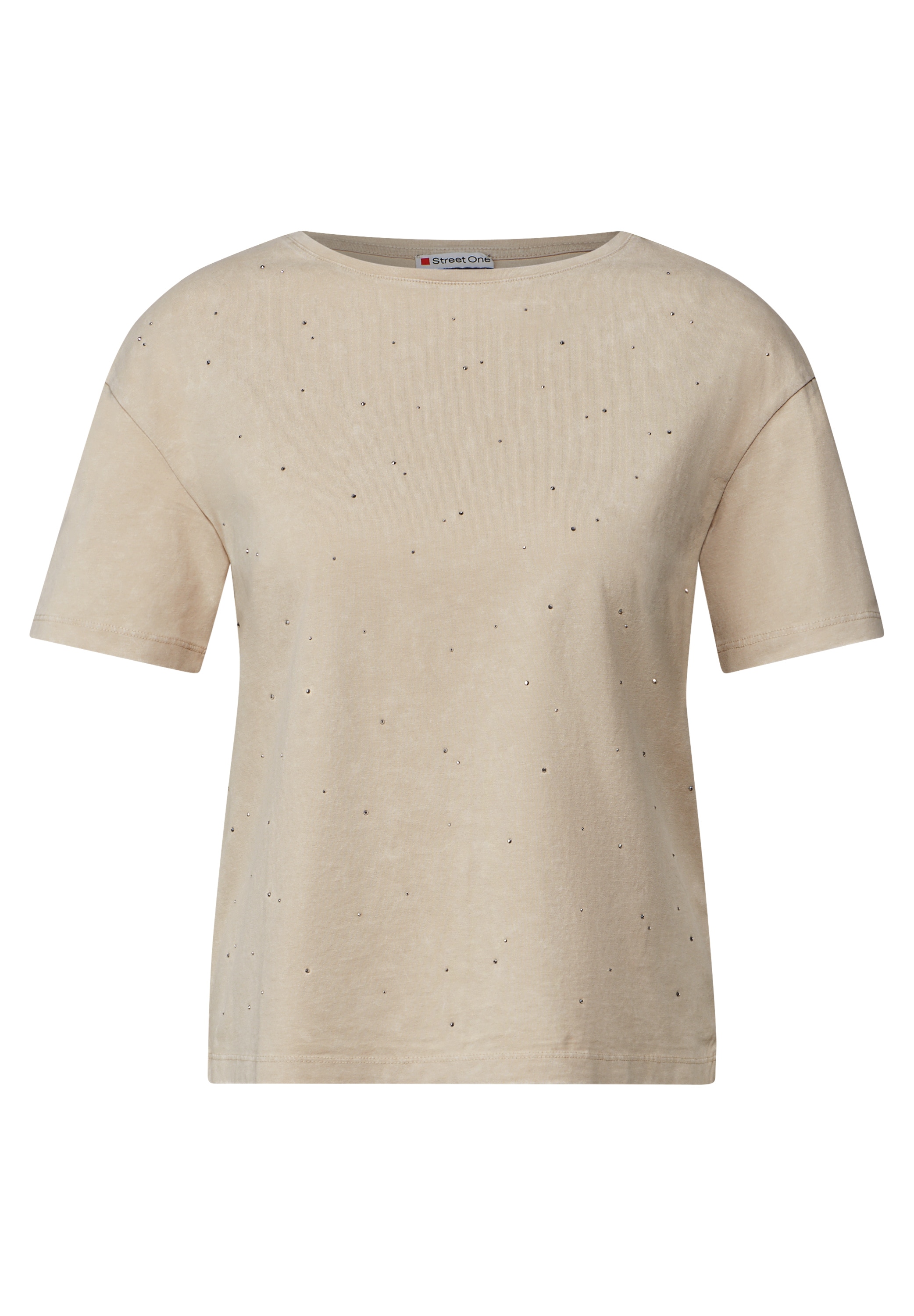 STREET ONE T-Shirt, aus reiner Baumwolle