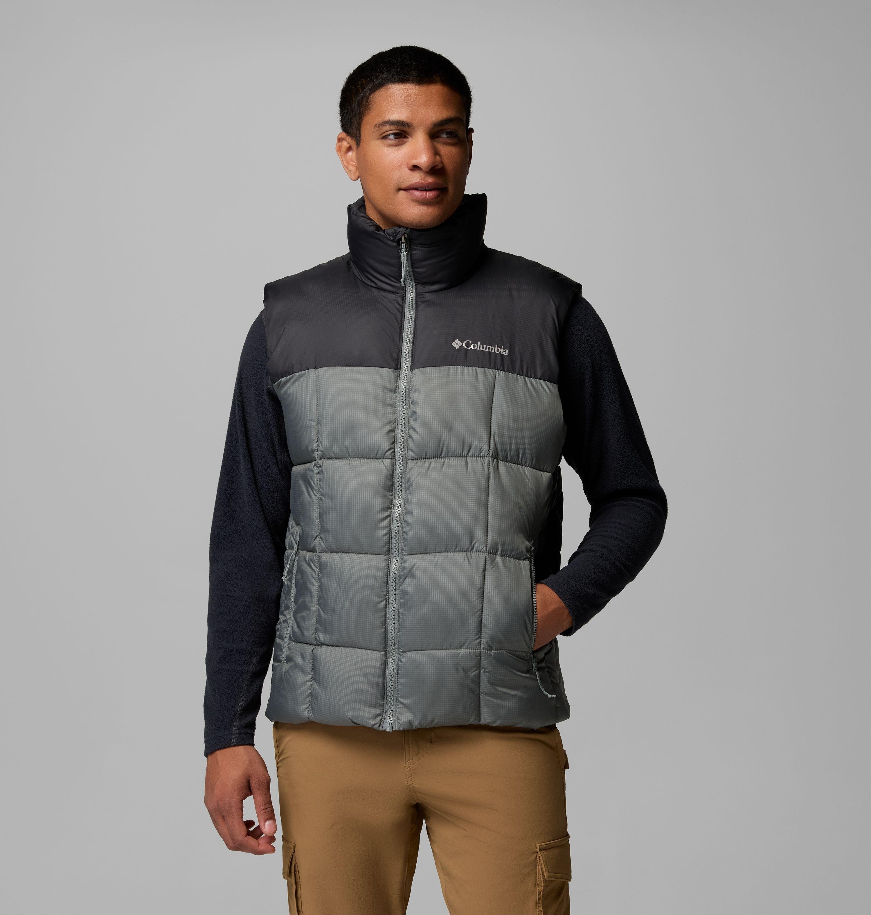 Columbia Steppweste "Puffect IV Vest" mit wärmender Wattierung, für Trekking geeignet, aus Polyester