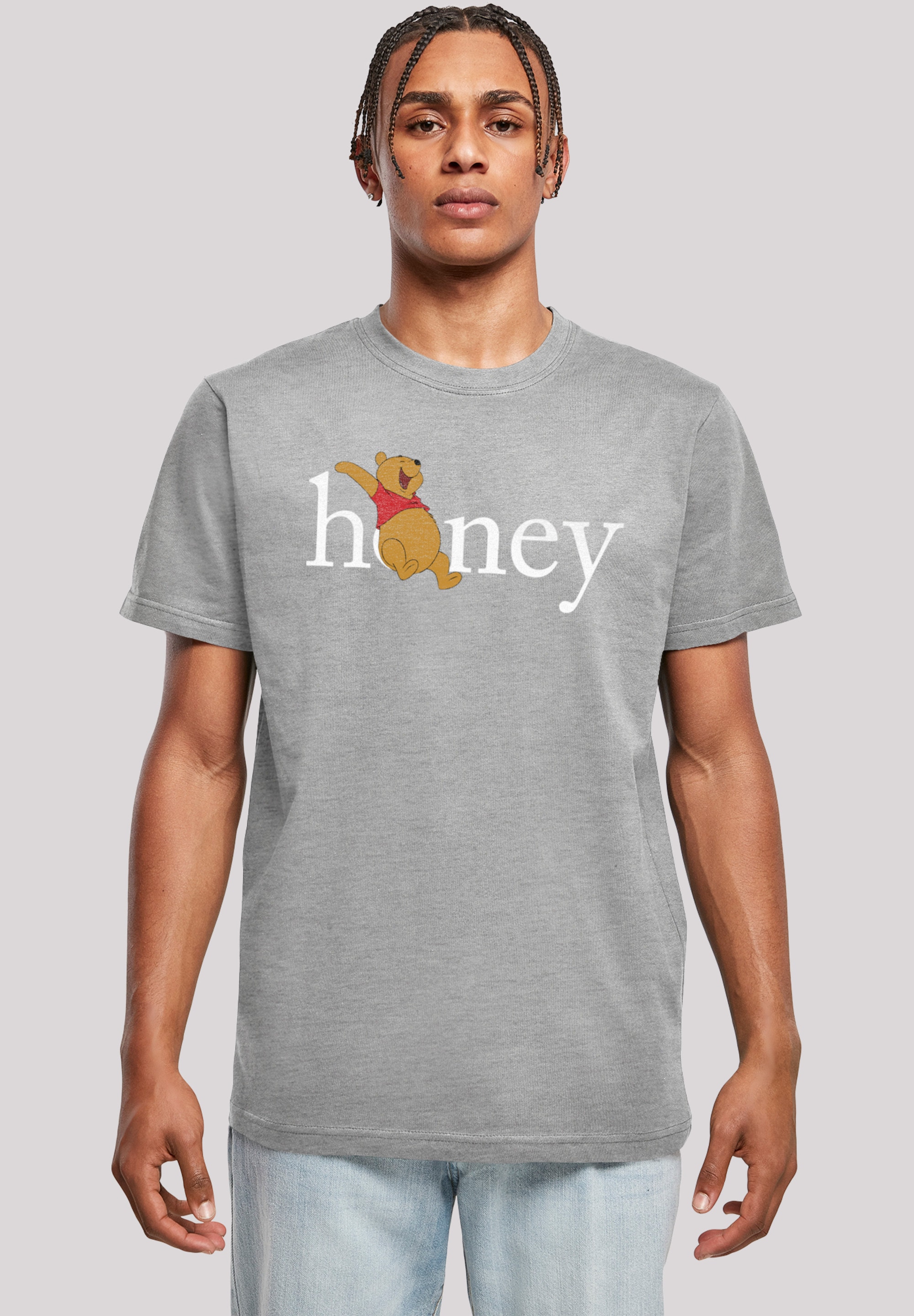 Winnie Puuh | T-Shirt F4NT4STIC Print Honig«, BAUR bestellen Der »Disney Bär ▷