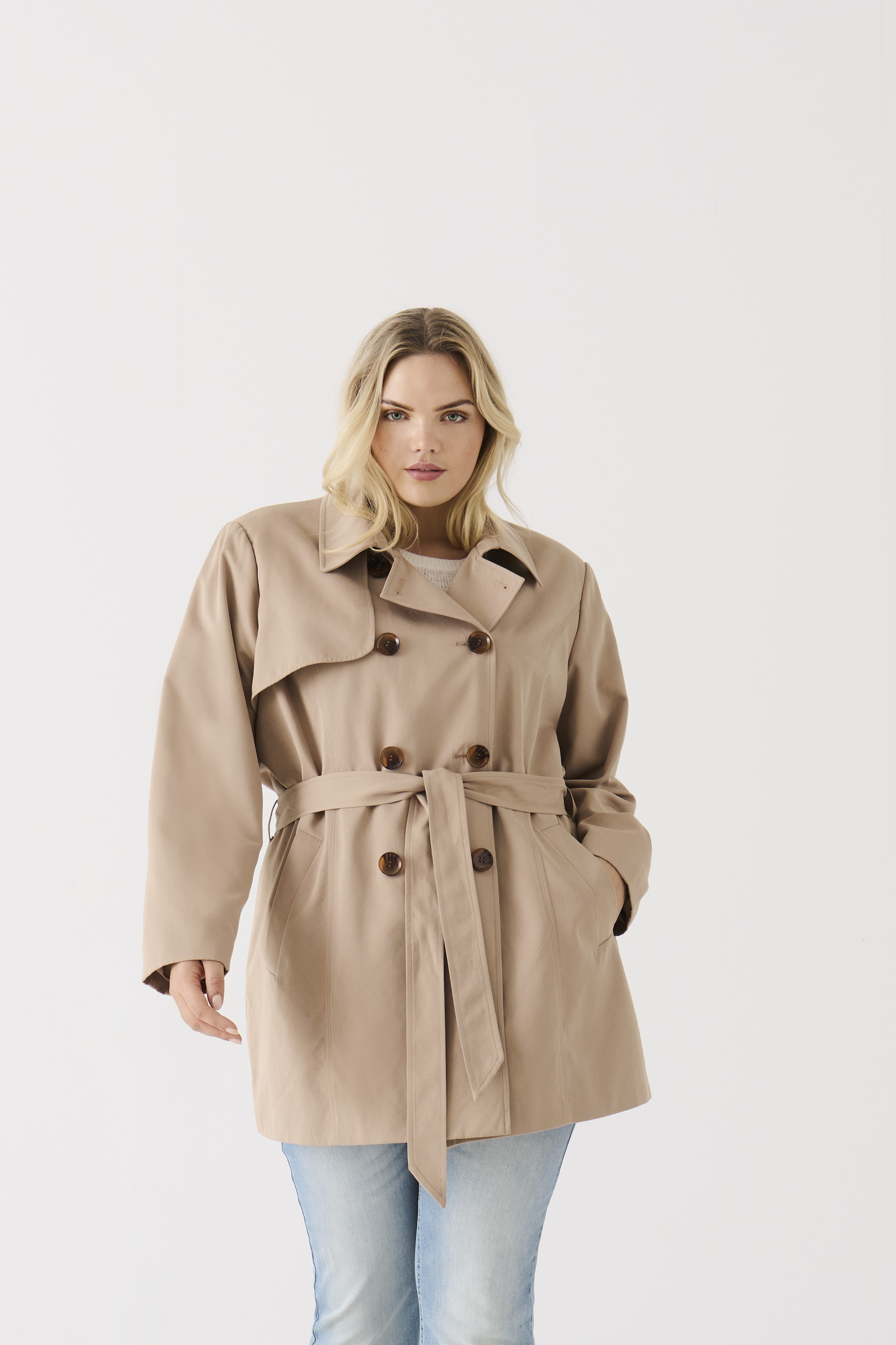 ONLY CARMAKOMA Trenchcoat "CARVALERIE TRENCHCOAT OTW" günstig online kaufen