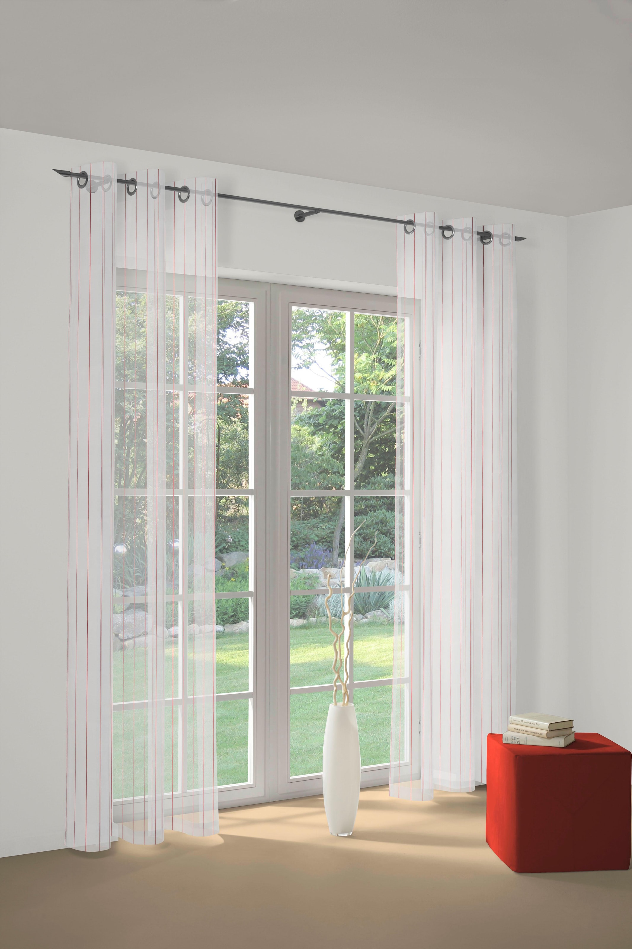 Wirth Gardine "7227" Ösen 1 Stk. tlg. Store günstig online kaufen