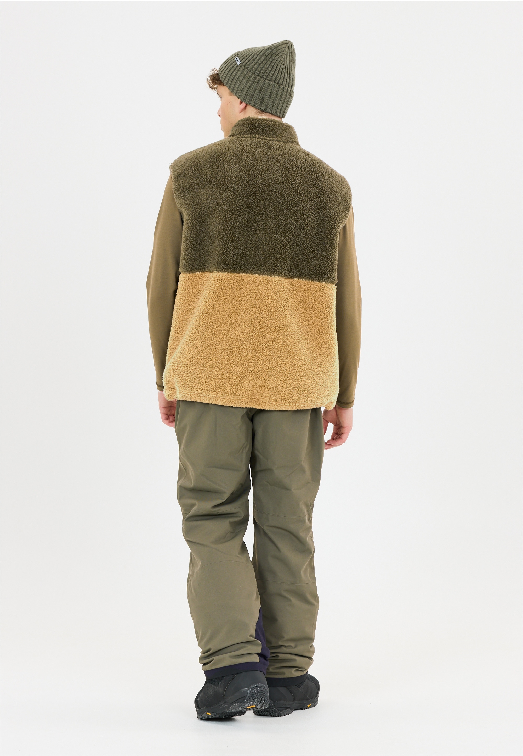 SLOPE Softshellweste »Katau« aus weichem Teddy-Material
