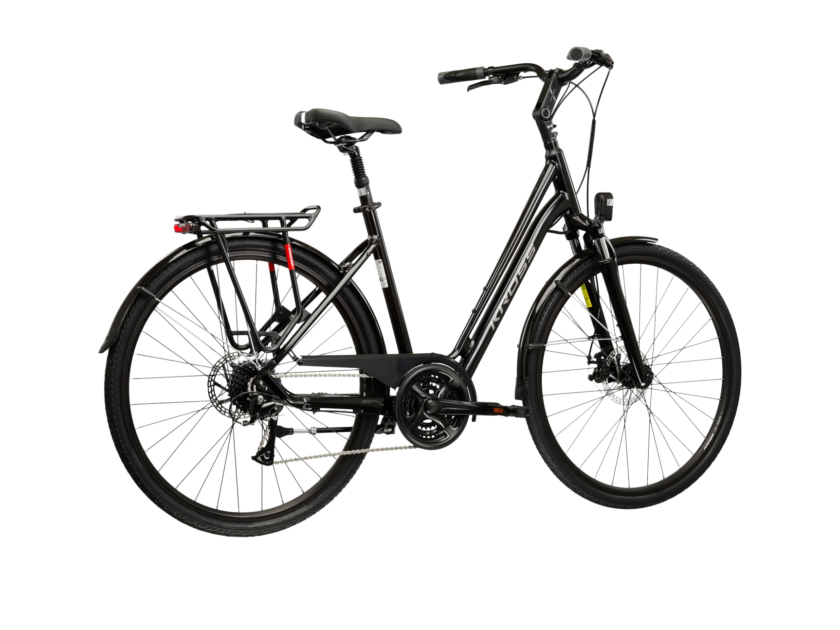 Kross Cityrad »Sentio 3.0 schwarz« 24 Gang Shimano ACERA M3020 Schaltwerk Kettenschaltung