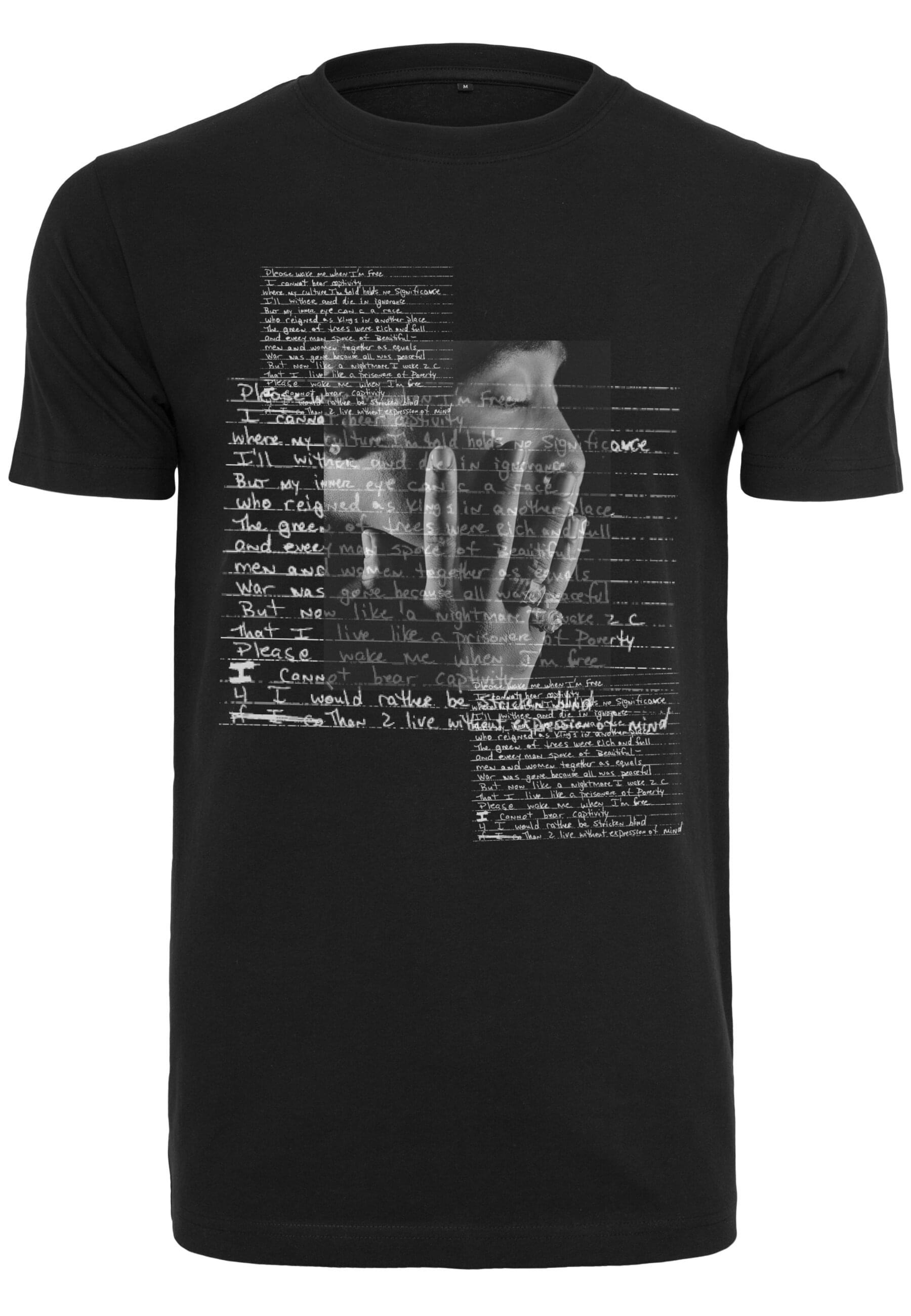 MisterTee T-Shirt »MisterTee Herren Tupac Lyrics Tee«, (1 tlg.)