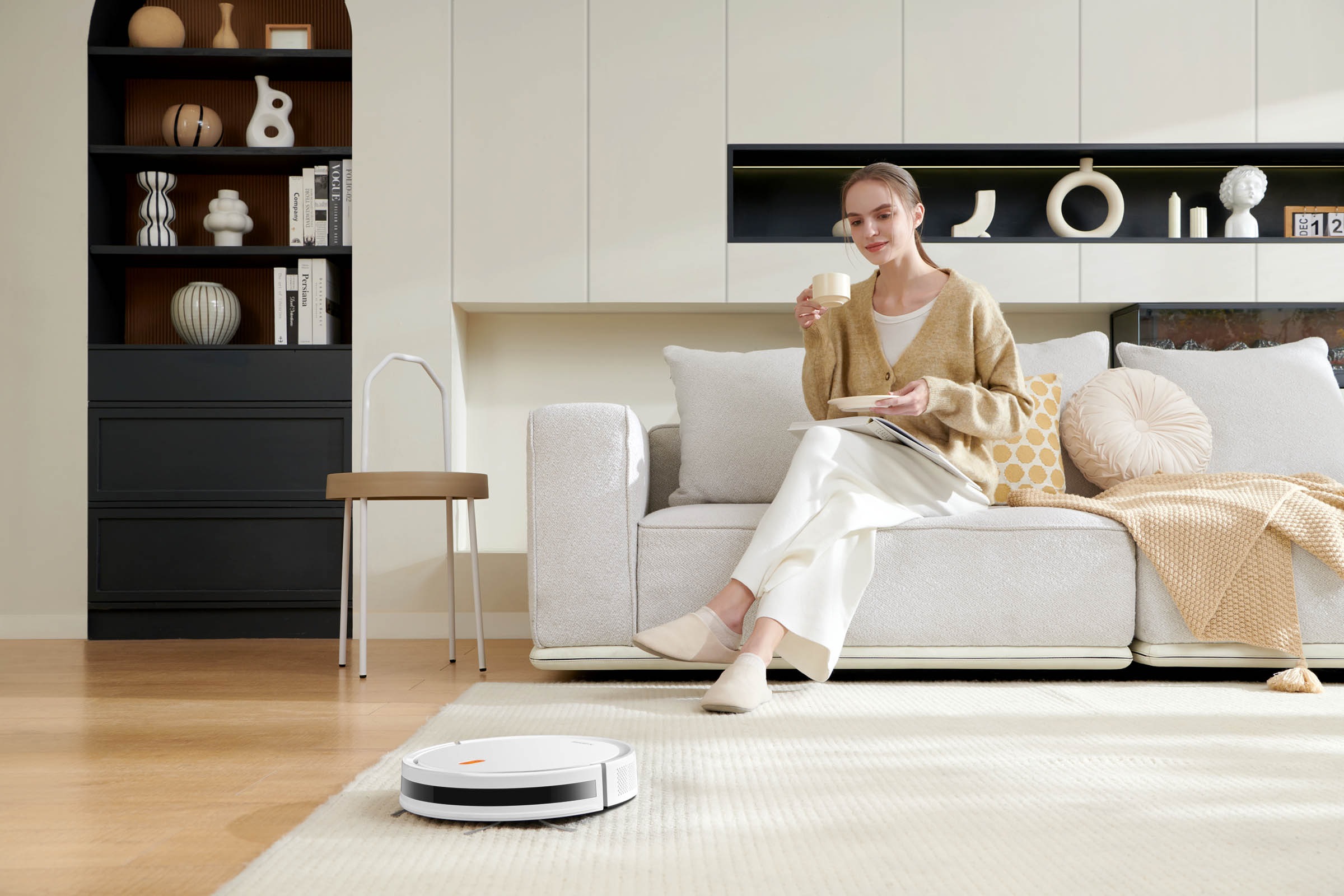 Xiaomi Wischroboter »Xiaomi Robot Vacuum E5 (weiß)«, Intelligente Wegplanung