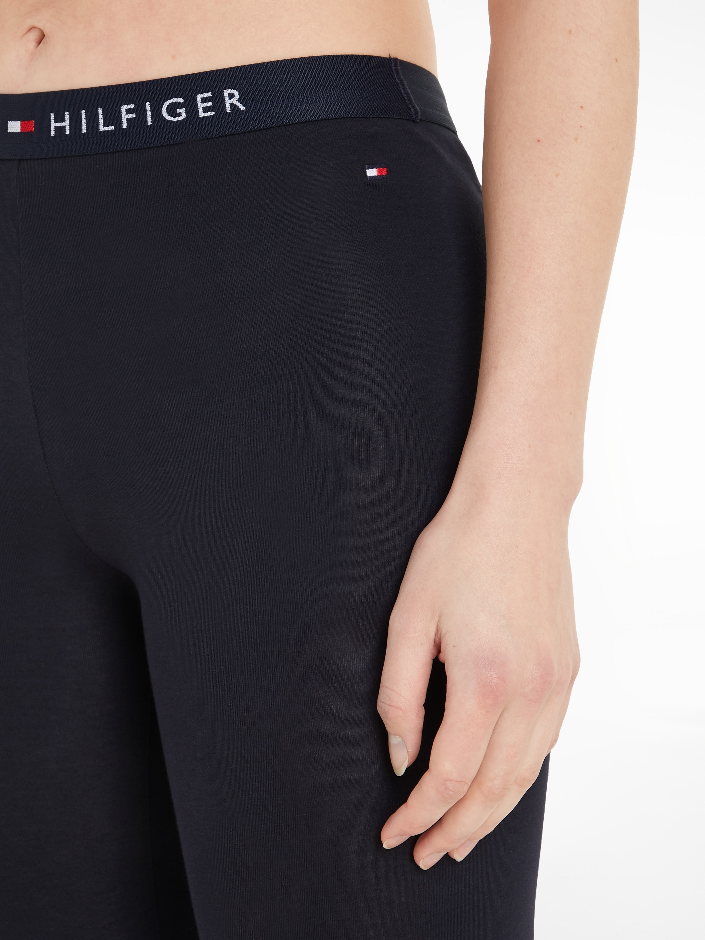 Tommy Hilfiger Underwear BAUR am Bund Hilfiger Logoschriftzug »LEGGING«, mit bestellen Leggings | online Tommy