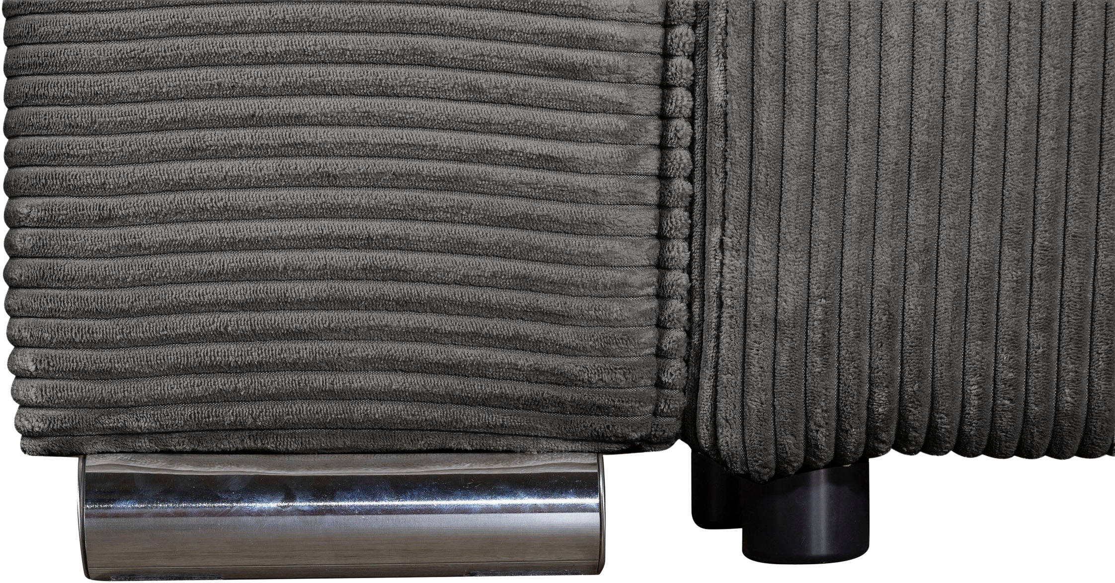 COLLECTION AB Ecksofa »Sara Ecke« Eckfsofa,Bettfunktion,Bettkasten,Bonnelfederkern,wahlweise mit Topper