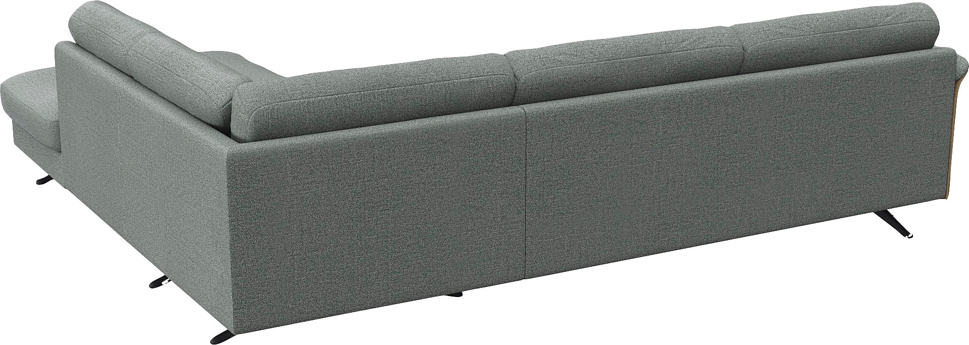 FLEXLUX Ecksofa »Glow, super bequem durch hochwertigem Sitzaufbau mit Federkern, L-Form«, Skandinavisches Design, In hochwertiger Verarbeitung