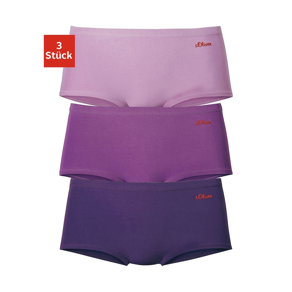 s.Oliver Panty, (Packung, 3 St.)