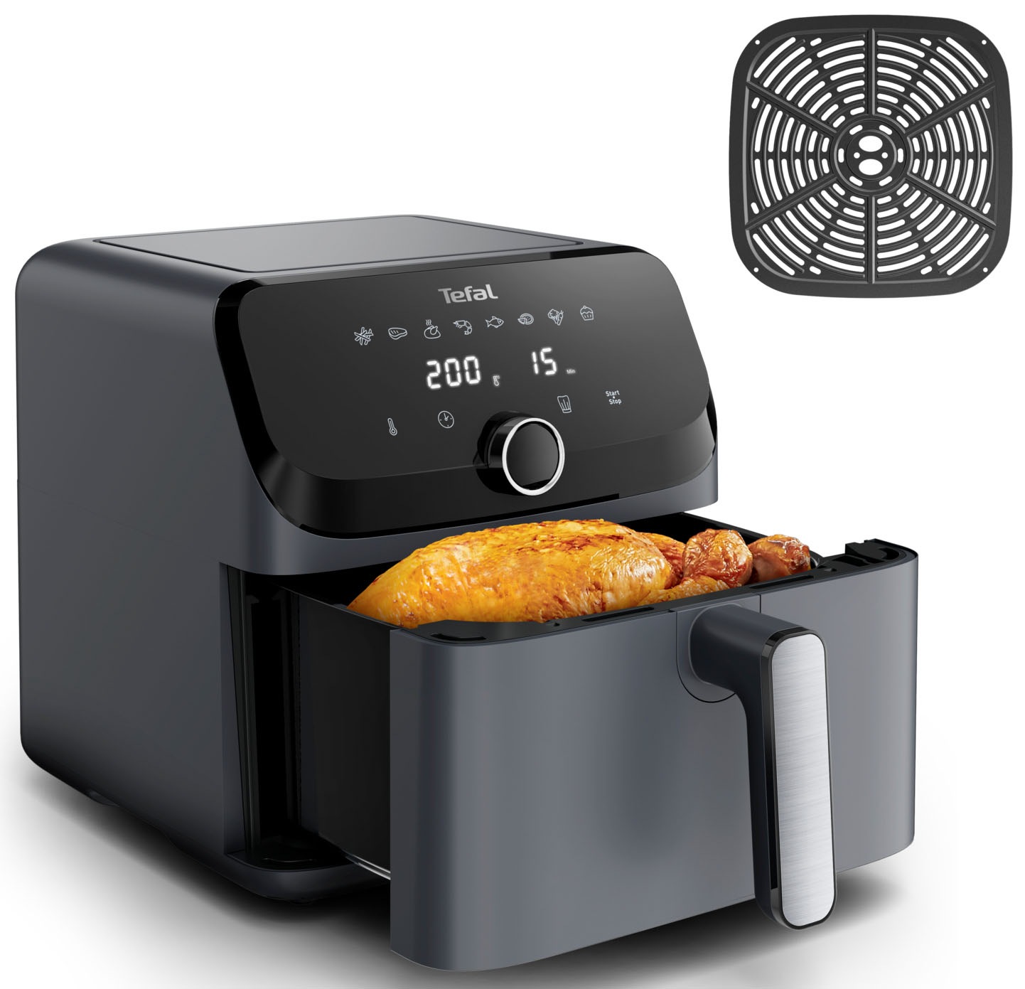 Tefal Heißluftfritteuse "Tefal EY855B Easy Fry Mega Heißluftfritteuse" 2020 günstig online kaufen