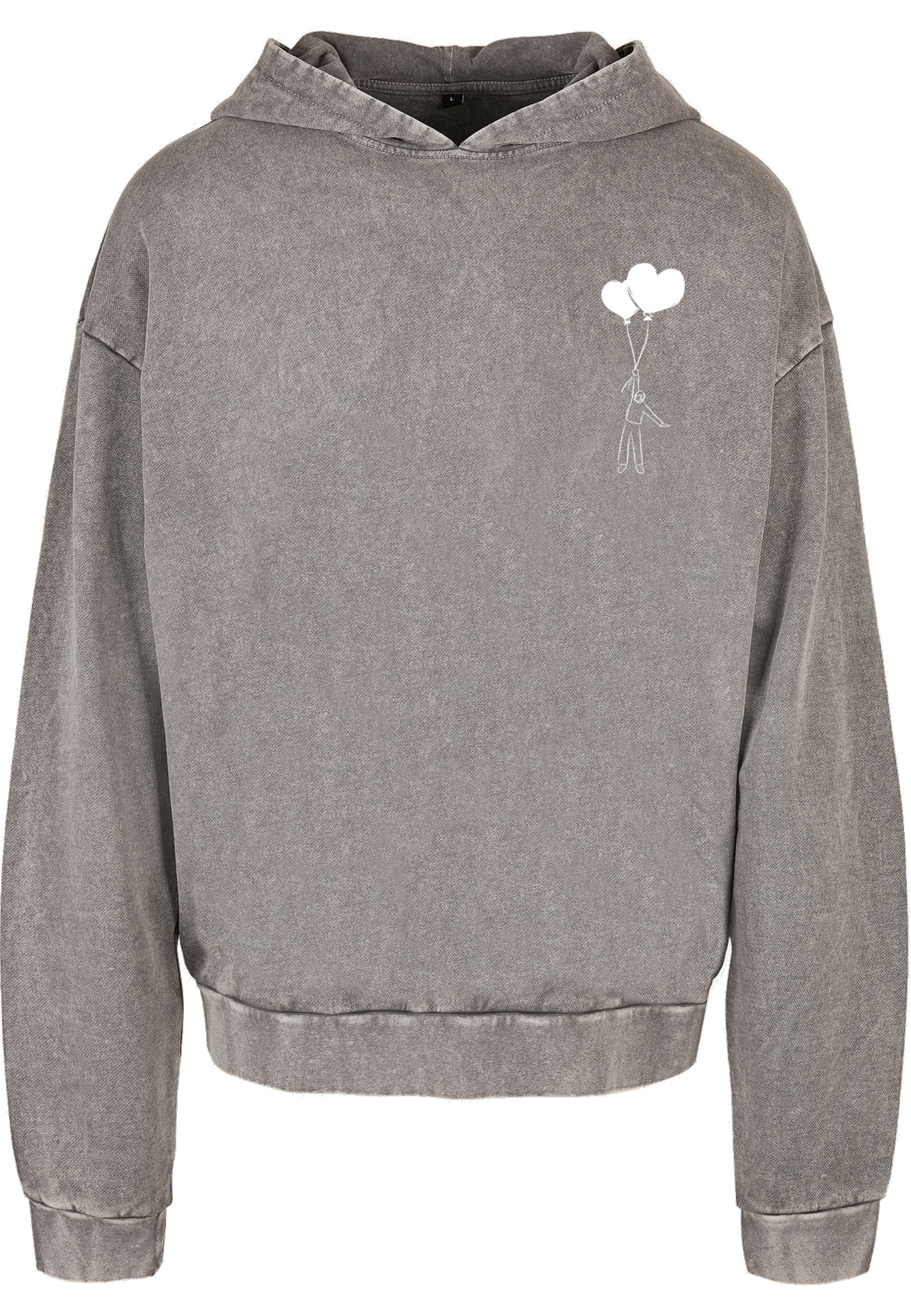 Merchcode Kapuzenpullover "Merchcode Love In The Air Acid Washed Oversize H günstig online kaufen