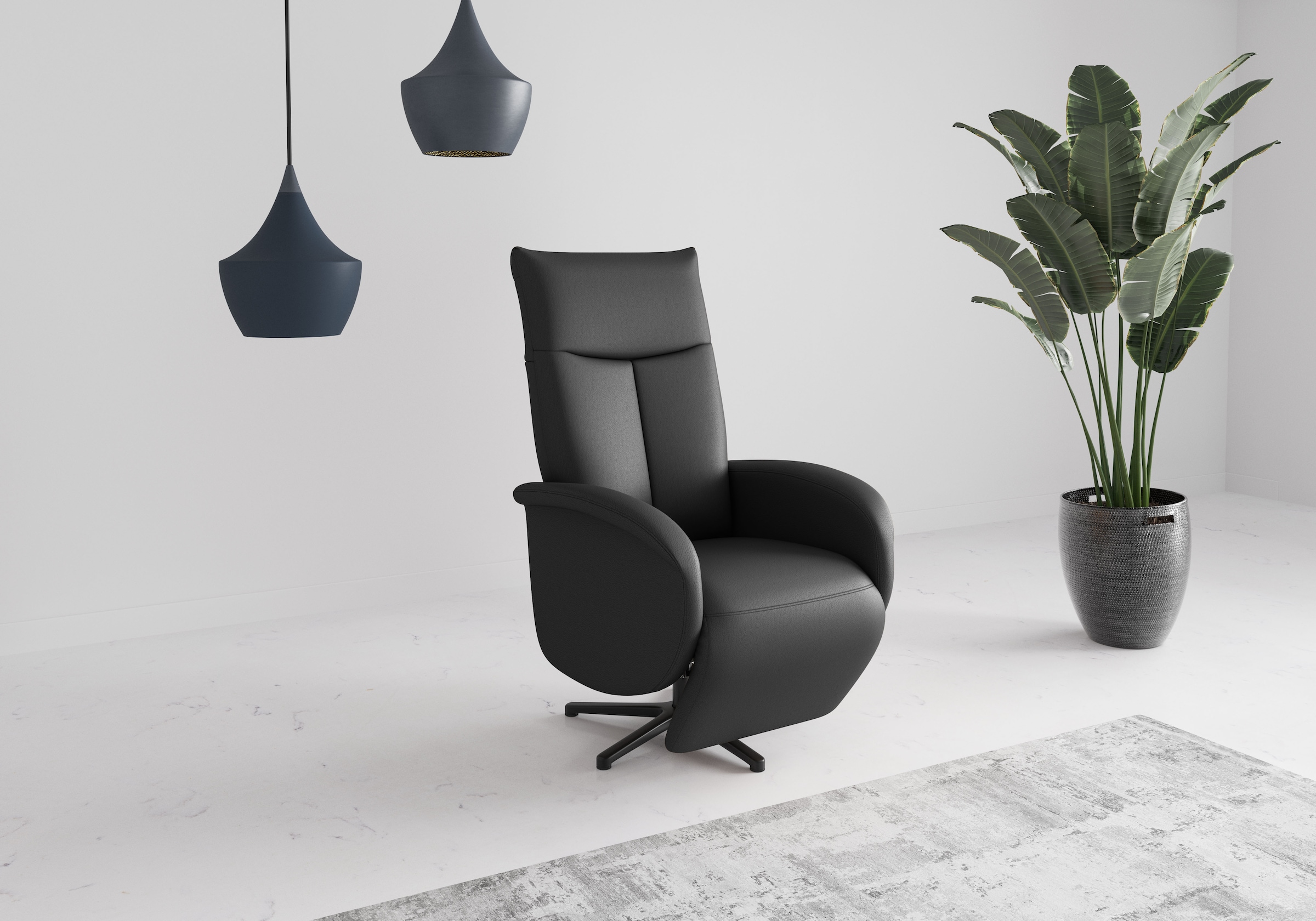sit&more Höhe Armlehne 64 cm, wahlweise mit Aufstehhilfe, 2 Motoren und Akku