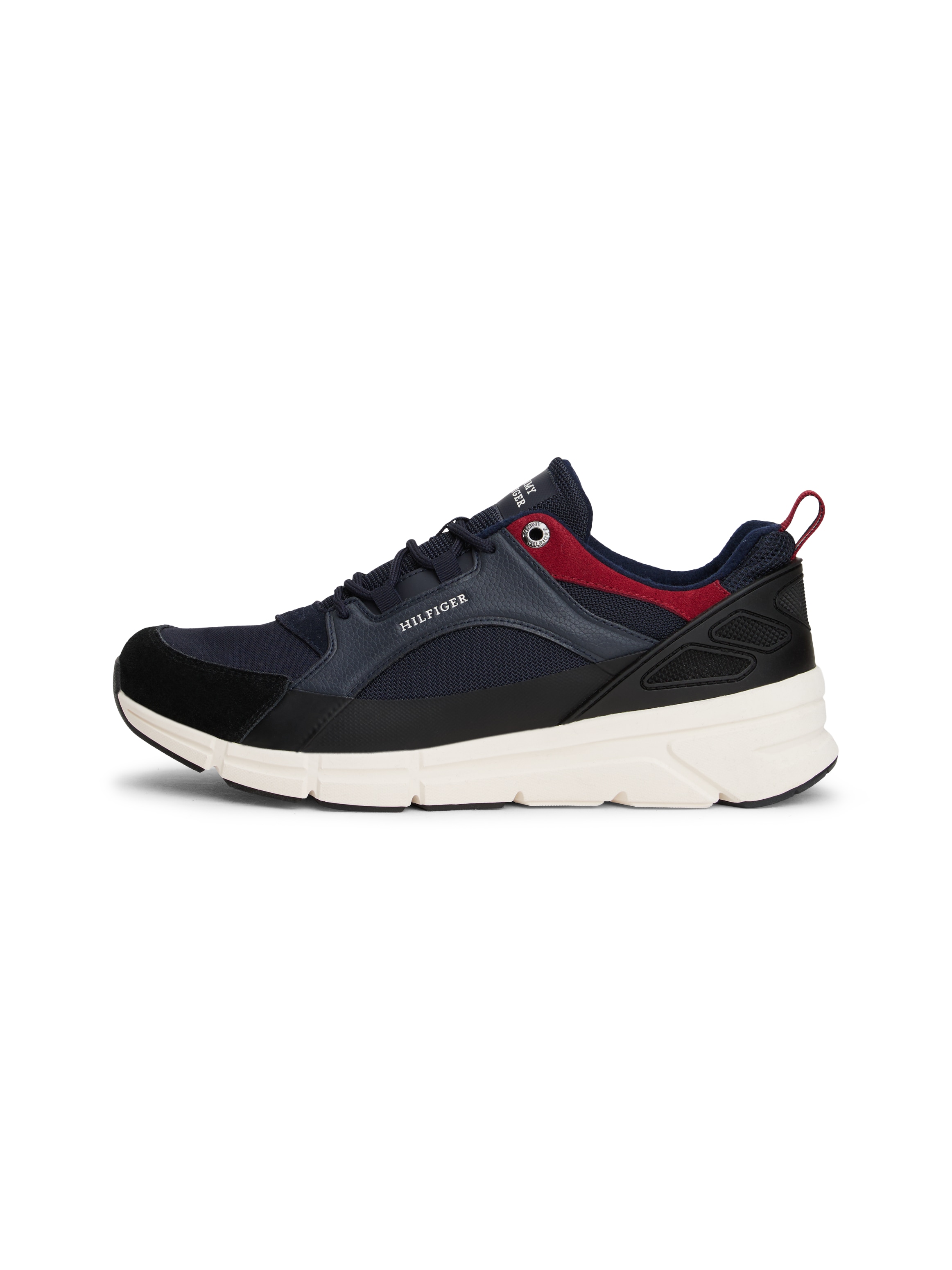 Tommy Hilfiger Sneaker »MODERN COMFORT RUN OUTDOOR«, Freizeitschuh, Schnürschuh im coolen Materialmix