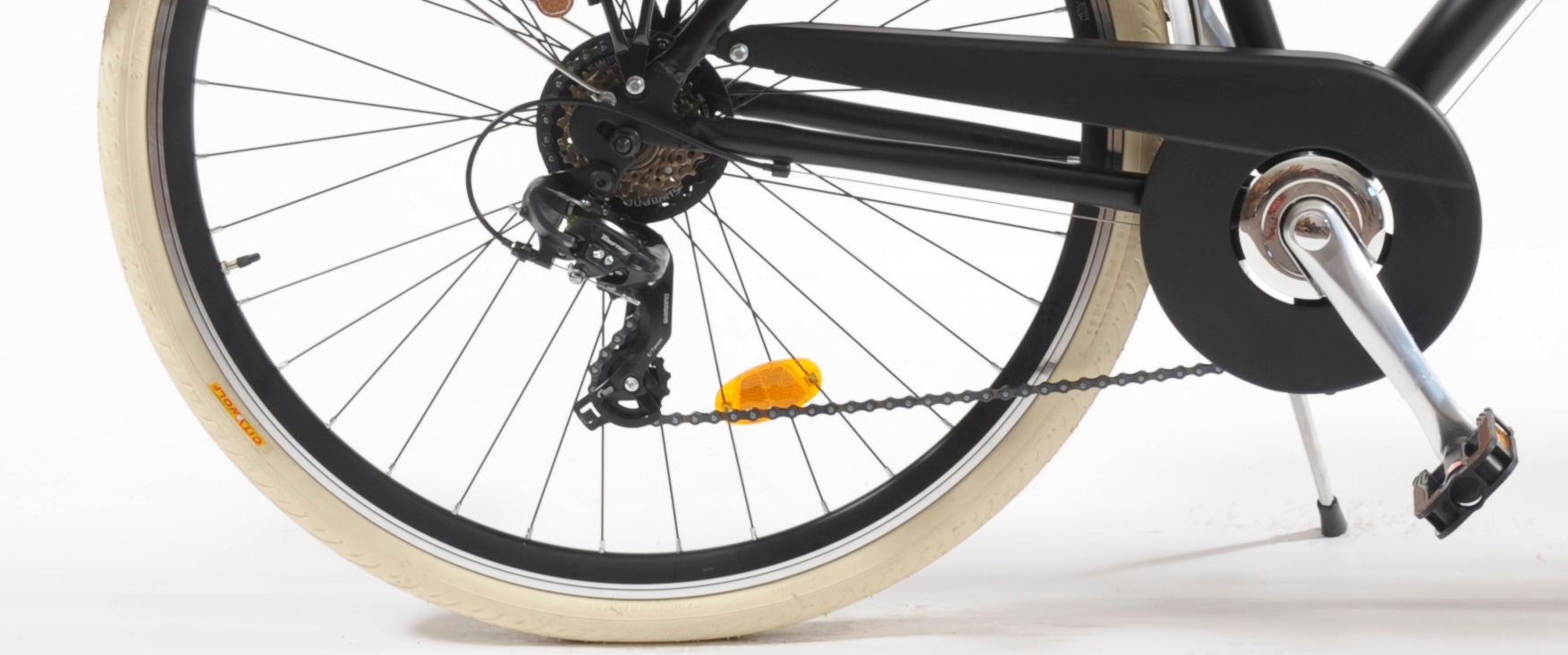 VENICE - I love Italy Cityrad »Citybike 615 Alu Man«, 18 Gang, Kettenschaltung, für Herren, Kettenschaltung